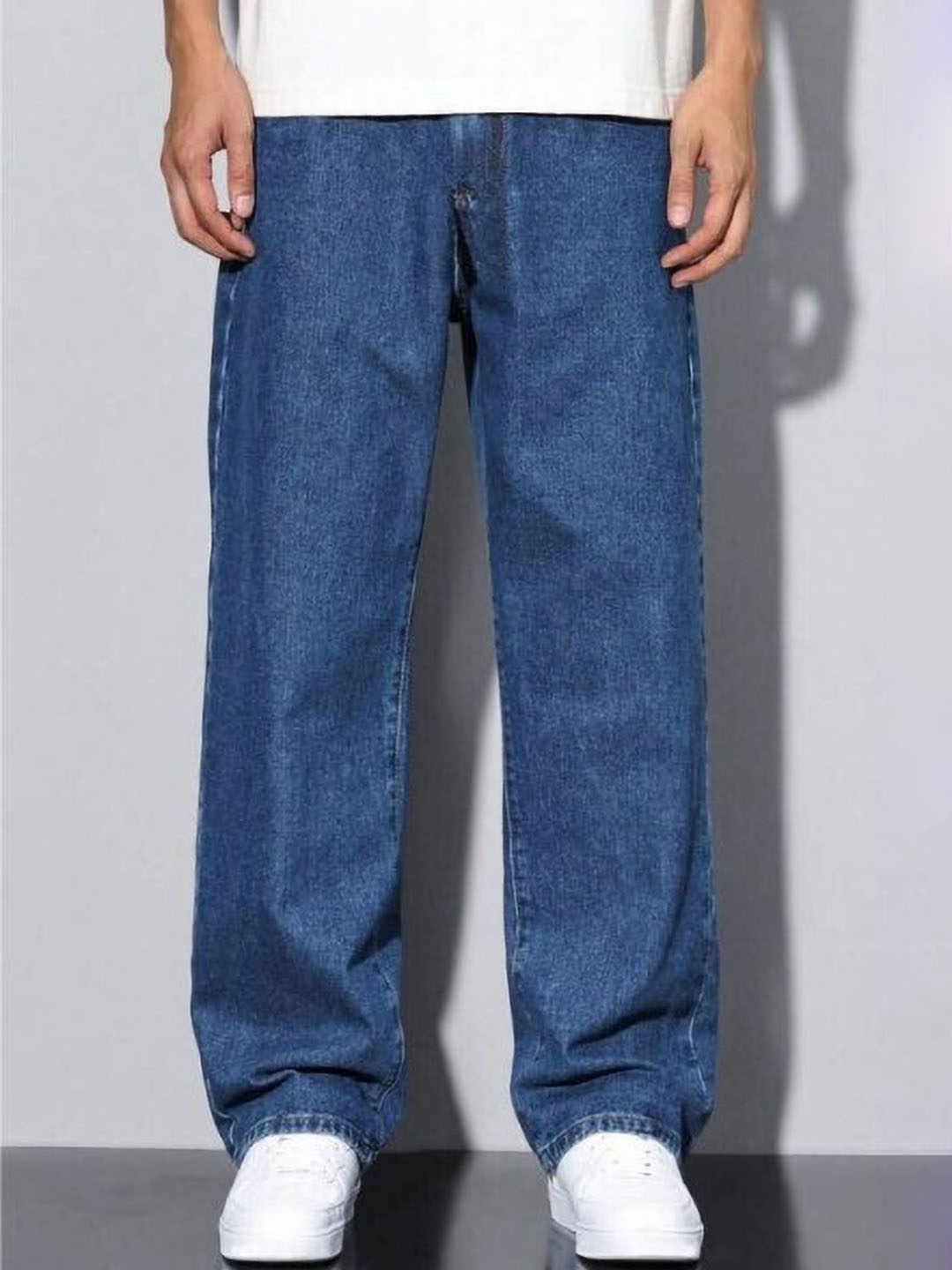 

Podge Men Baggy Jeans, Blue