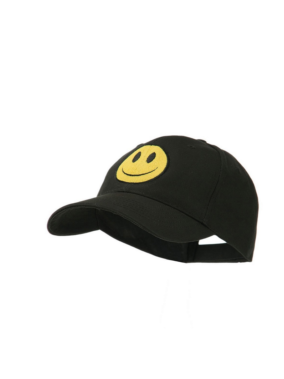 

Infispace Men Embroidered Pure Cotton Cap, Black