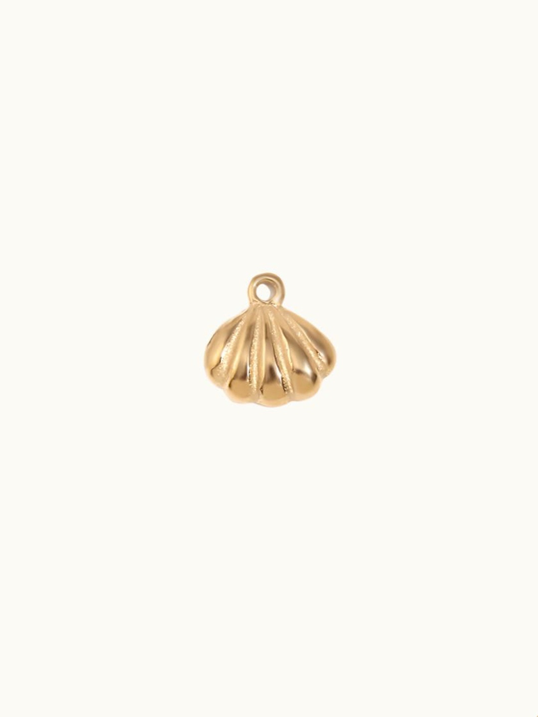 

Zaisha Stainless Steel 18K Gold-Plated Mini Wing Charm