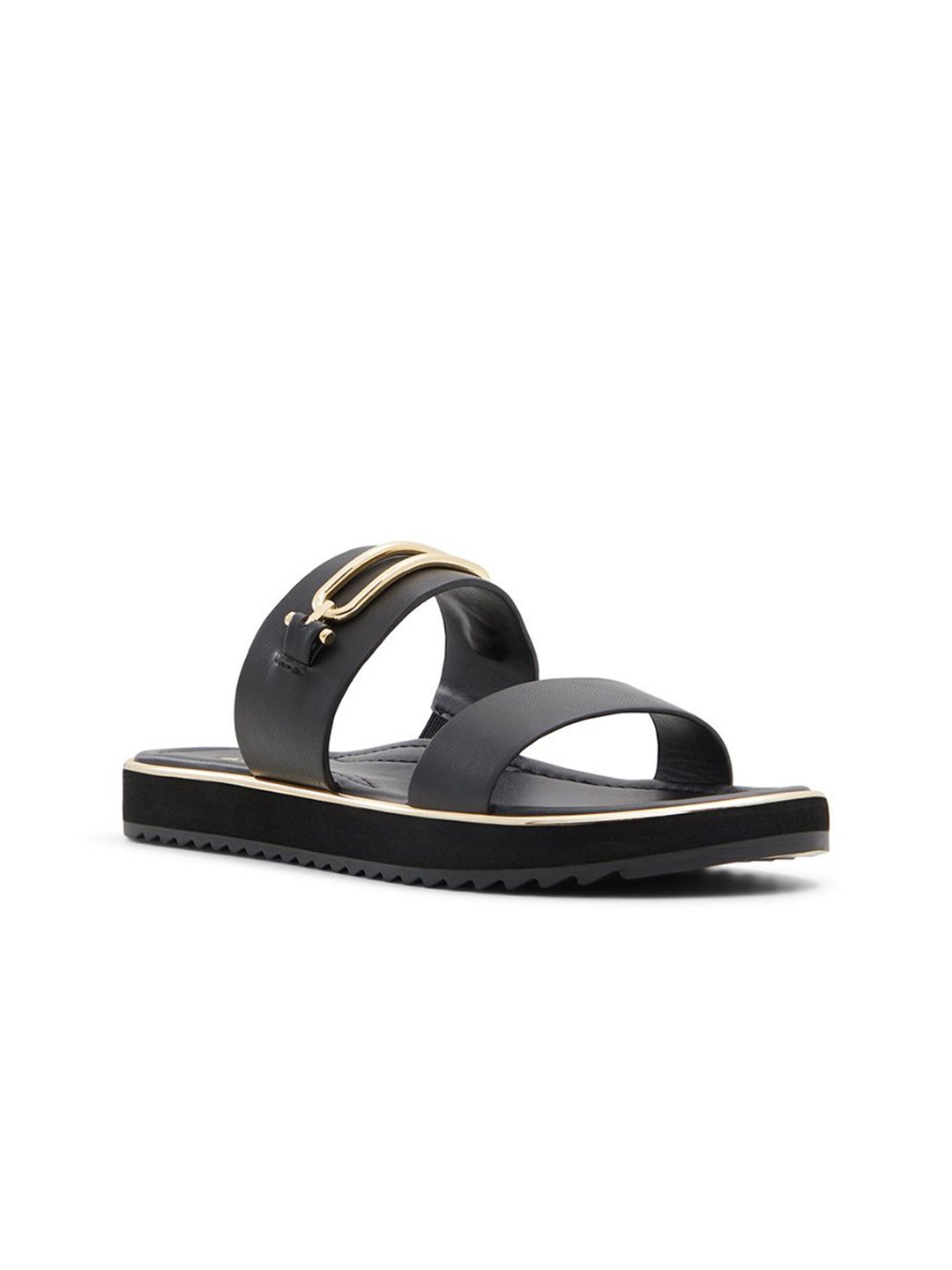 

ALDO Women Open Toe Flats, Black