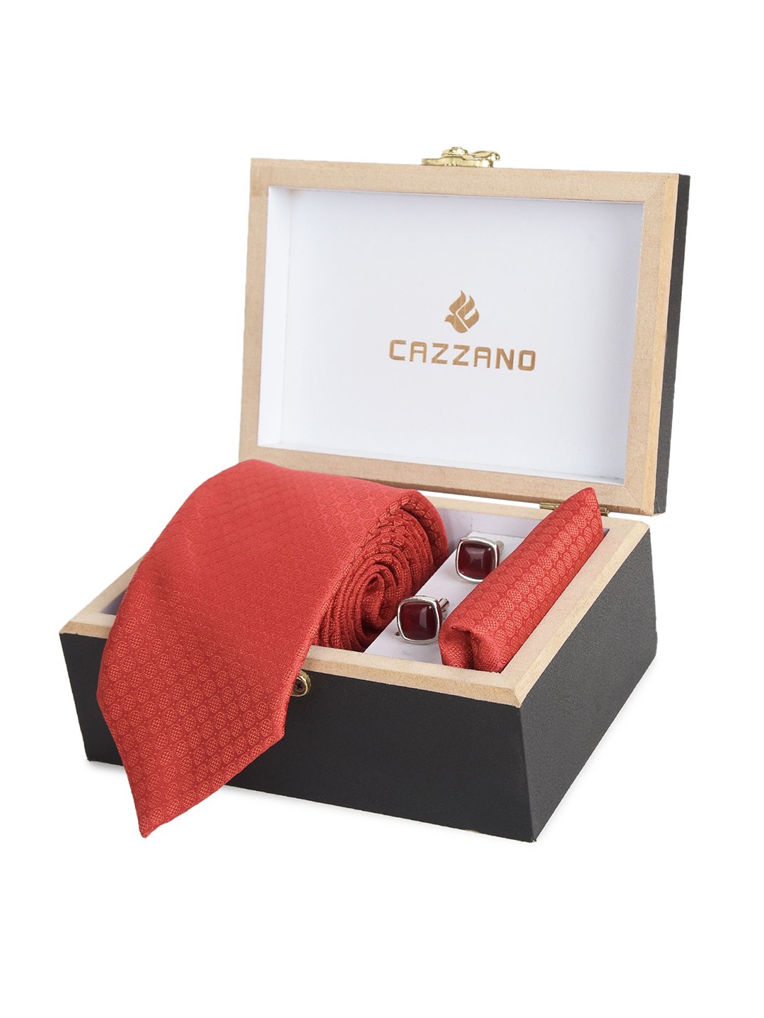 

Cazzano Men Accessory Gift Set, Red