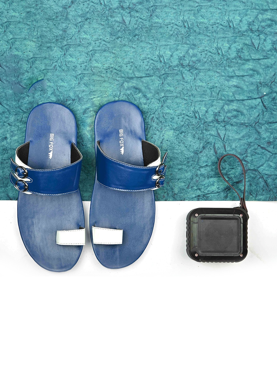 

Big Fox Men Comfort Sandals, Blue