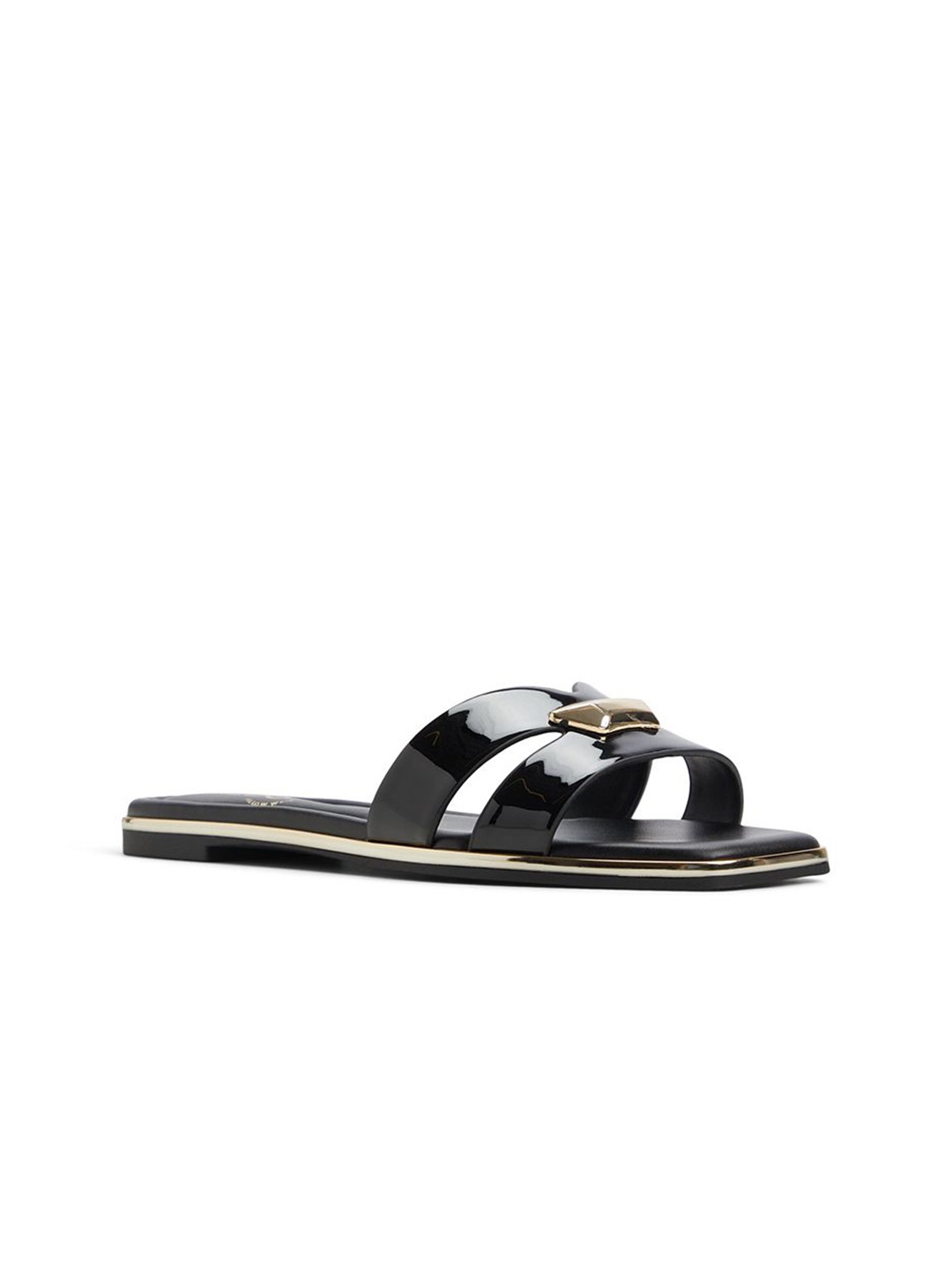 

ALDO Women Open Toe Flats, Black