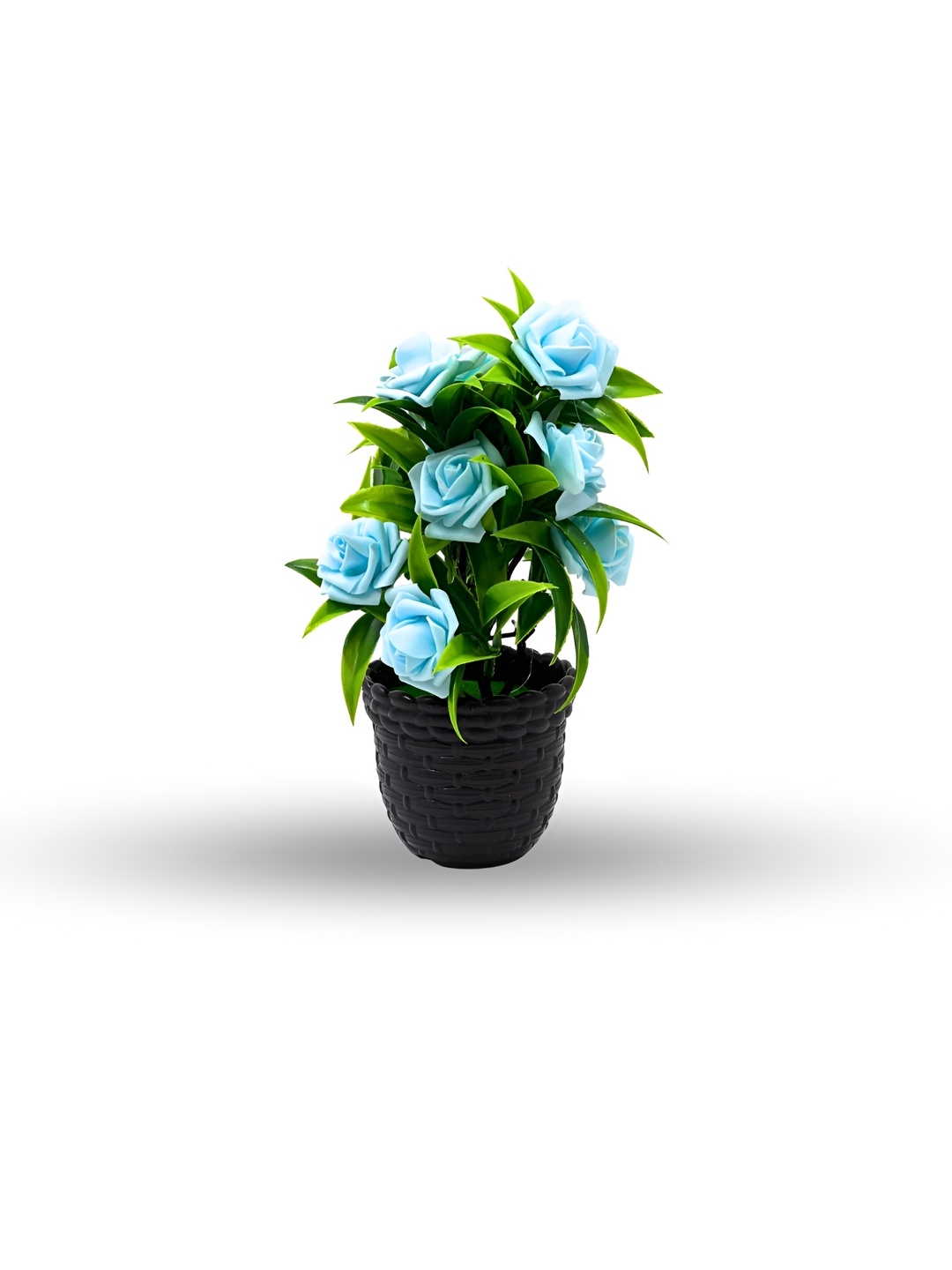 

Myntra Elegant Homes Black Artificial Plant With Pot