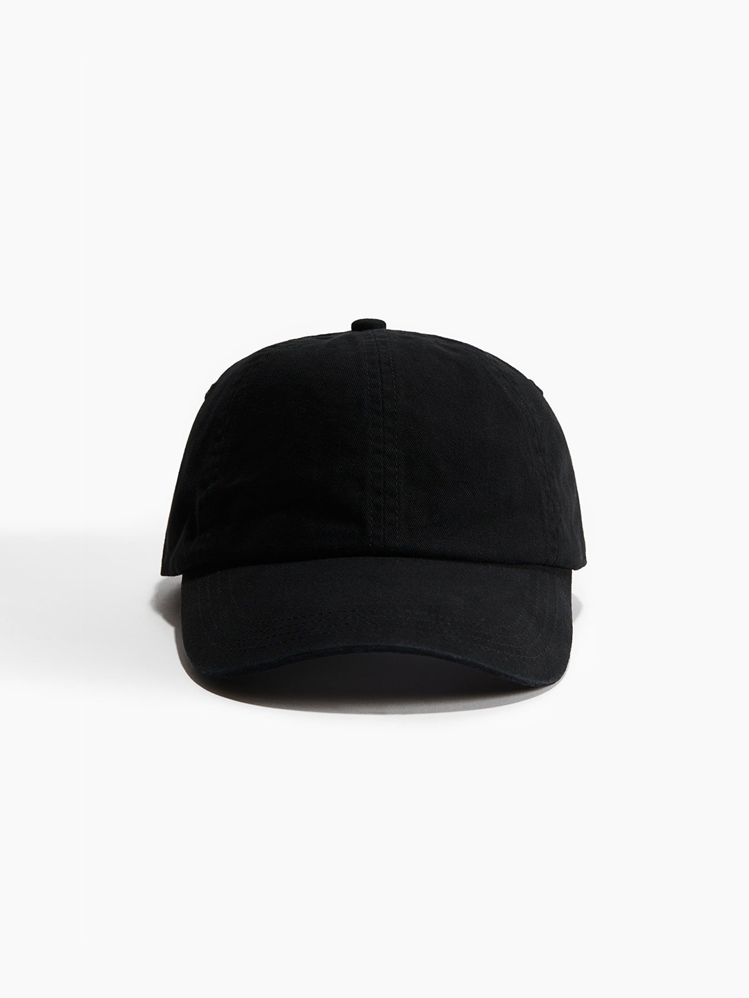 

H&M Cotton Twill Cap, Black