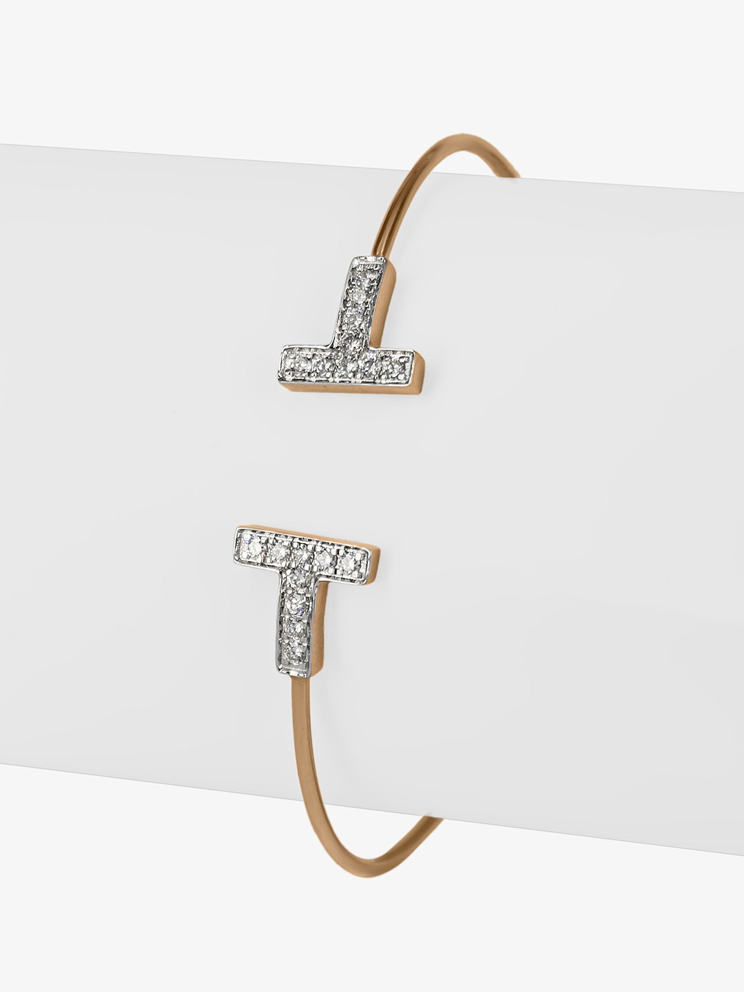 

MAIORA Women Bracelet Diamond, Rose gold