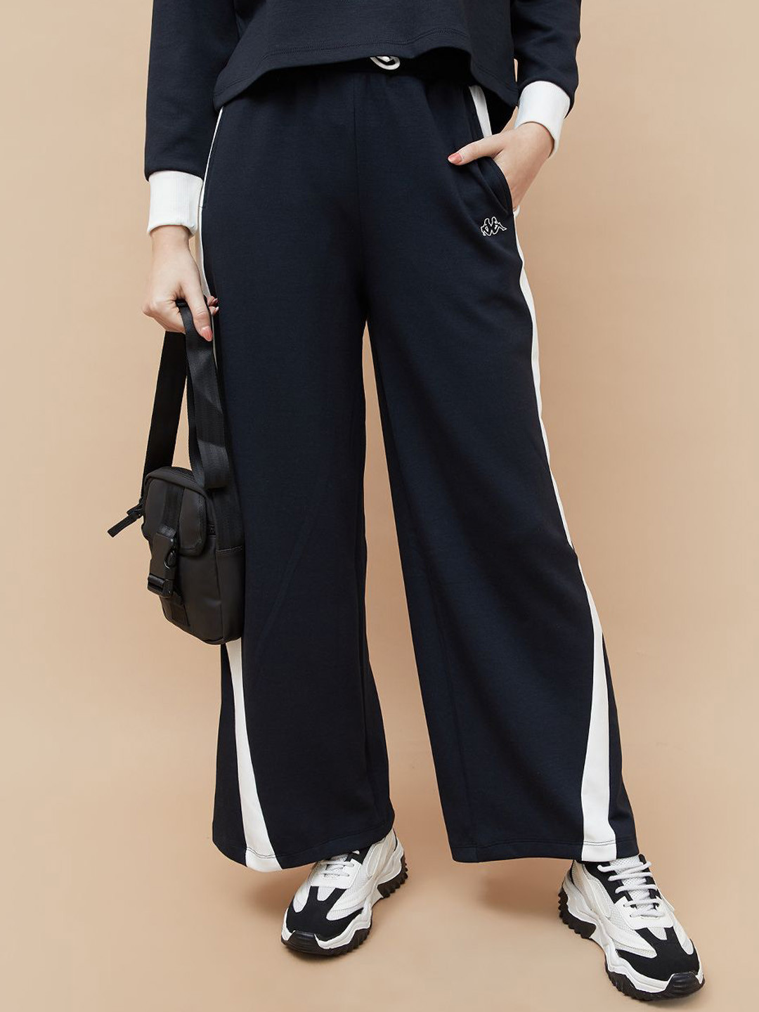

Kappa Women Parallel Trousers Trousers, Blue