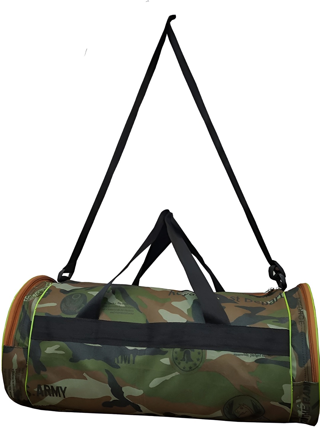 

YMD camouflage Printed Large Canvas Duffel Bag, Black