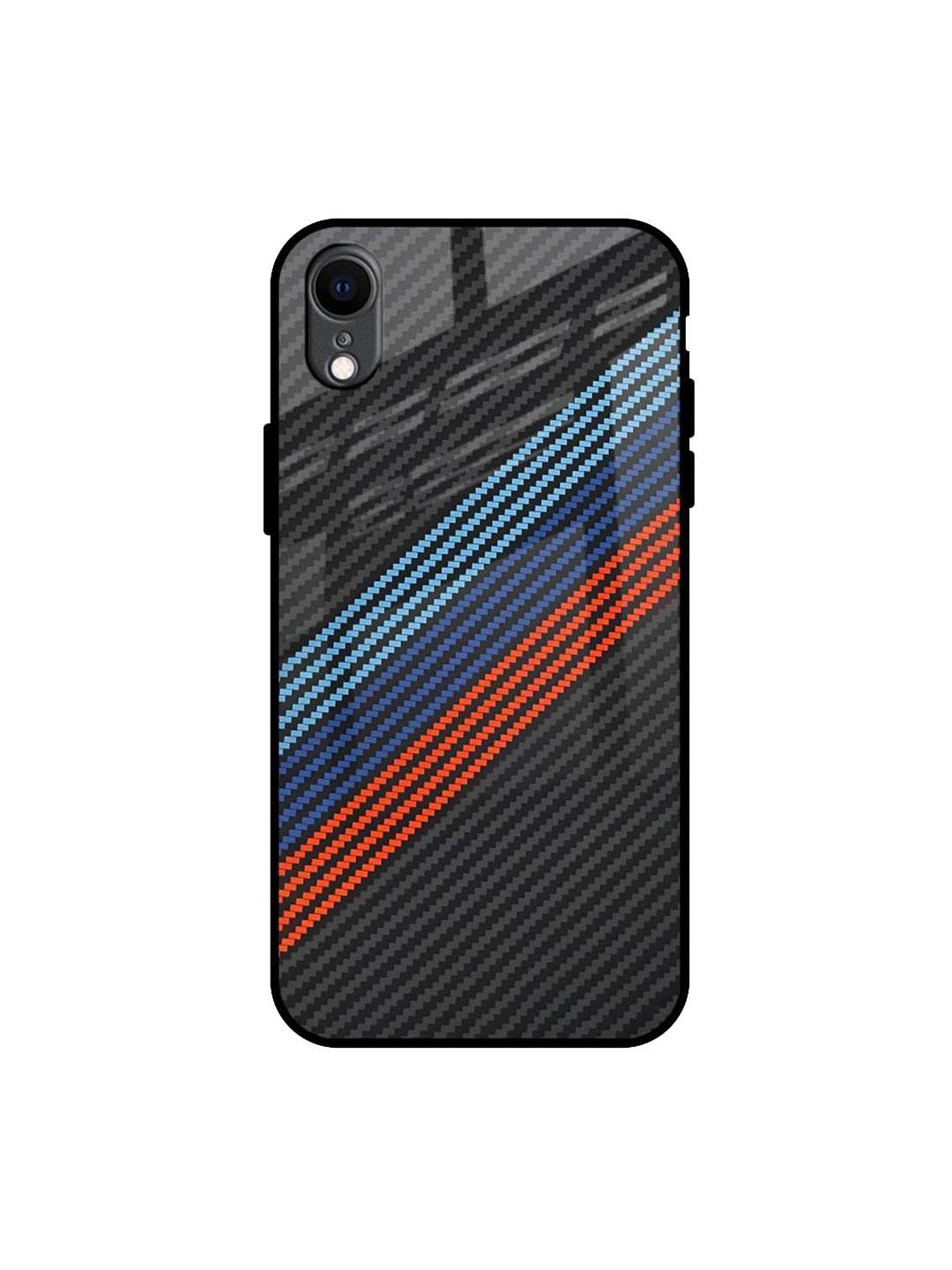 

QRIOH Abstract Printed iPhone XR Back Case Mobile Accessories, Grey