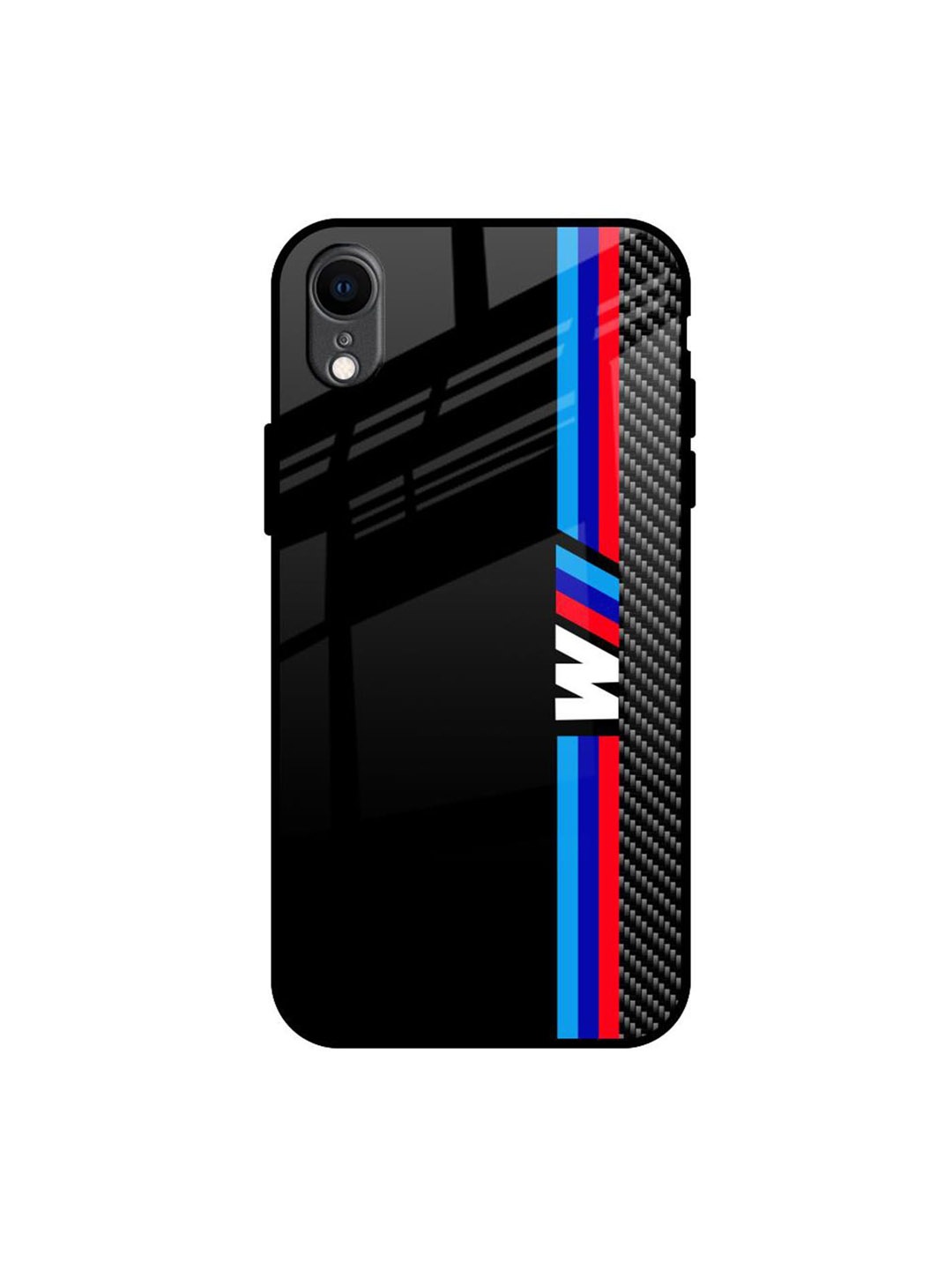 

QRIOH Quirky Printed iPhone XR Back Case Mobile Accessories, Black