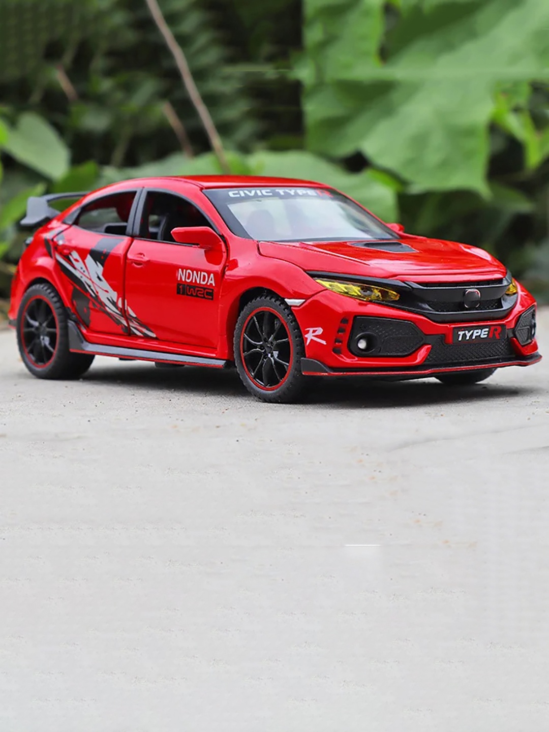 

UKAXA 132 Die Cast Metal Model Type-R Toy Vehicles, Red