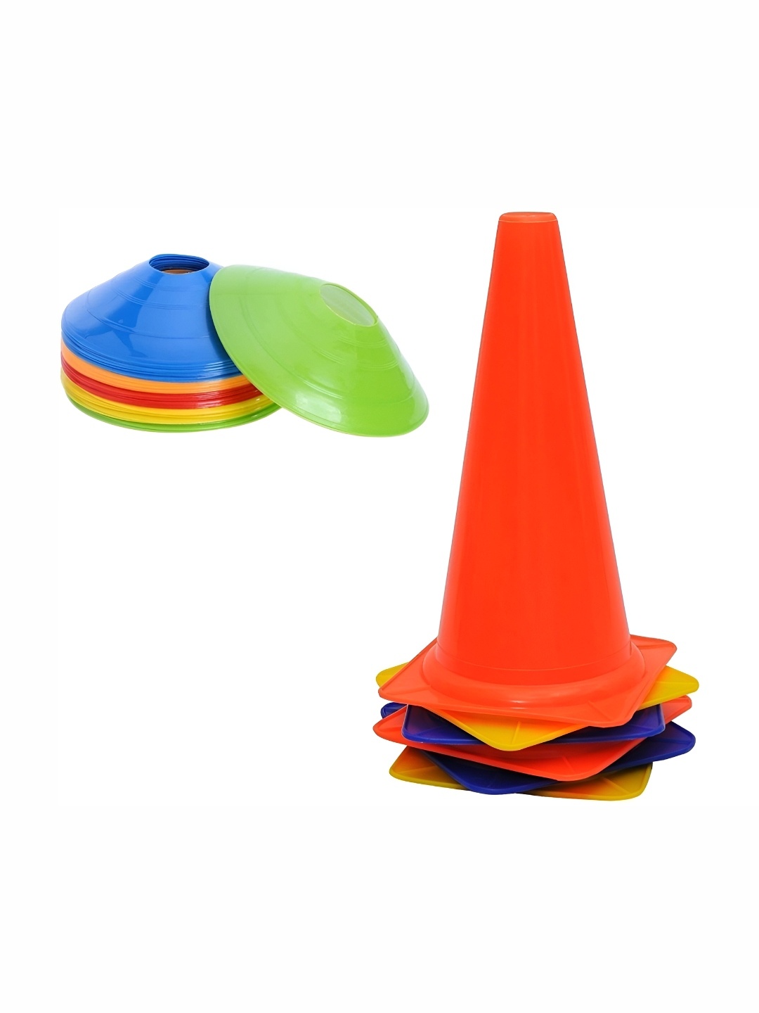 

YMD Pack Of 26 Cone Marker & Space Marker, Black