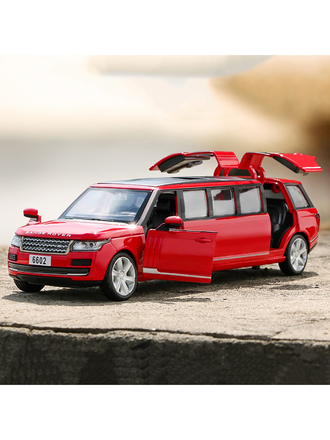 

UKAXA Long Renege Rover Toy Vehicles, Red