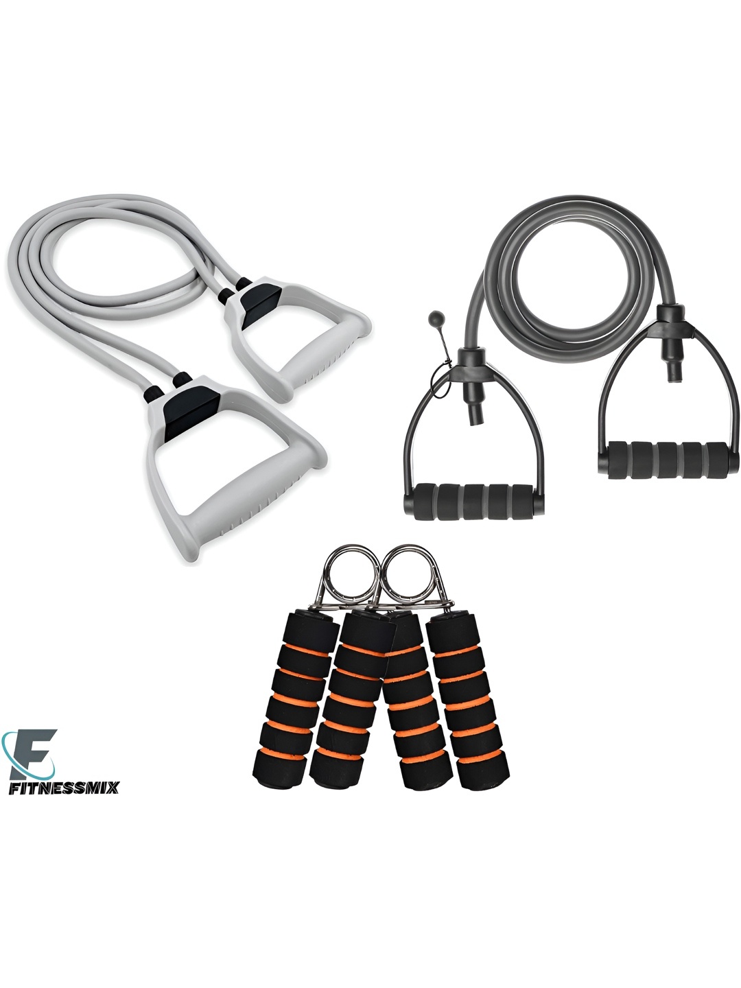 

YMD Set Of 3 Workout Accessories, Black