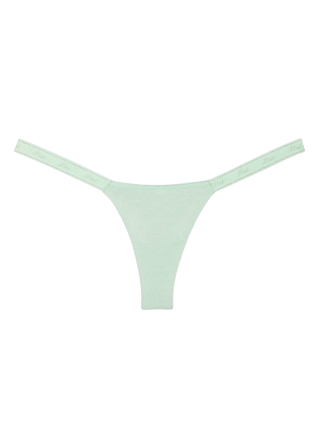 

Victoria's Secret PINK Logo Shimmer Micro Thong Panty 1125630770TK, Blue