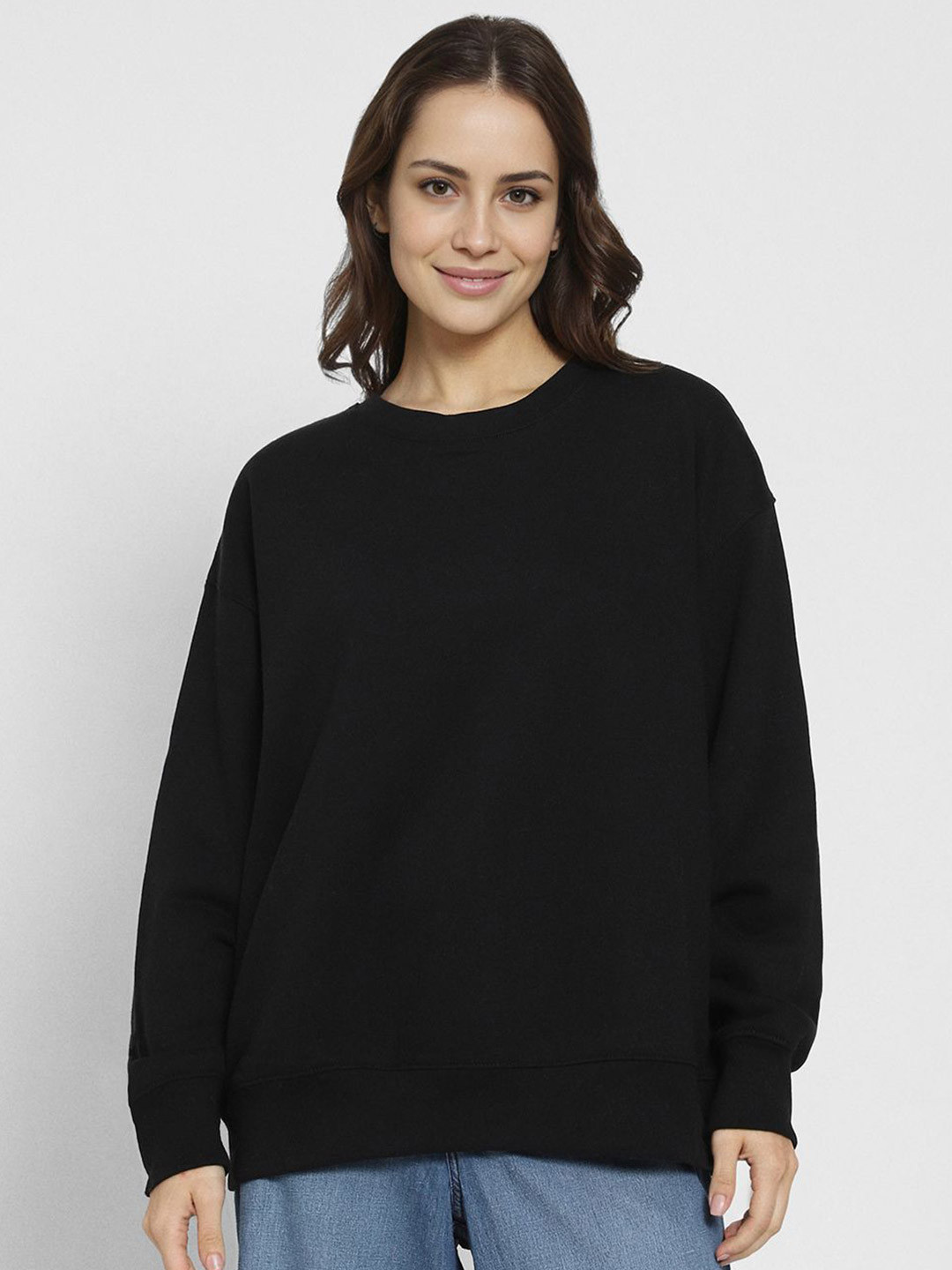 

AMERICAN EAGLE OUTFITTERS Women Sweatshirt, Black