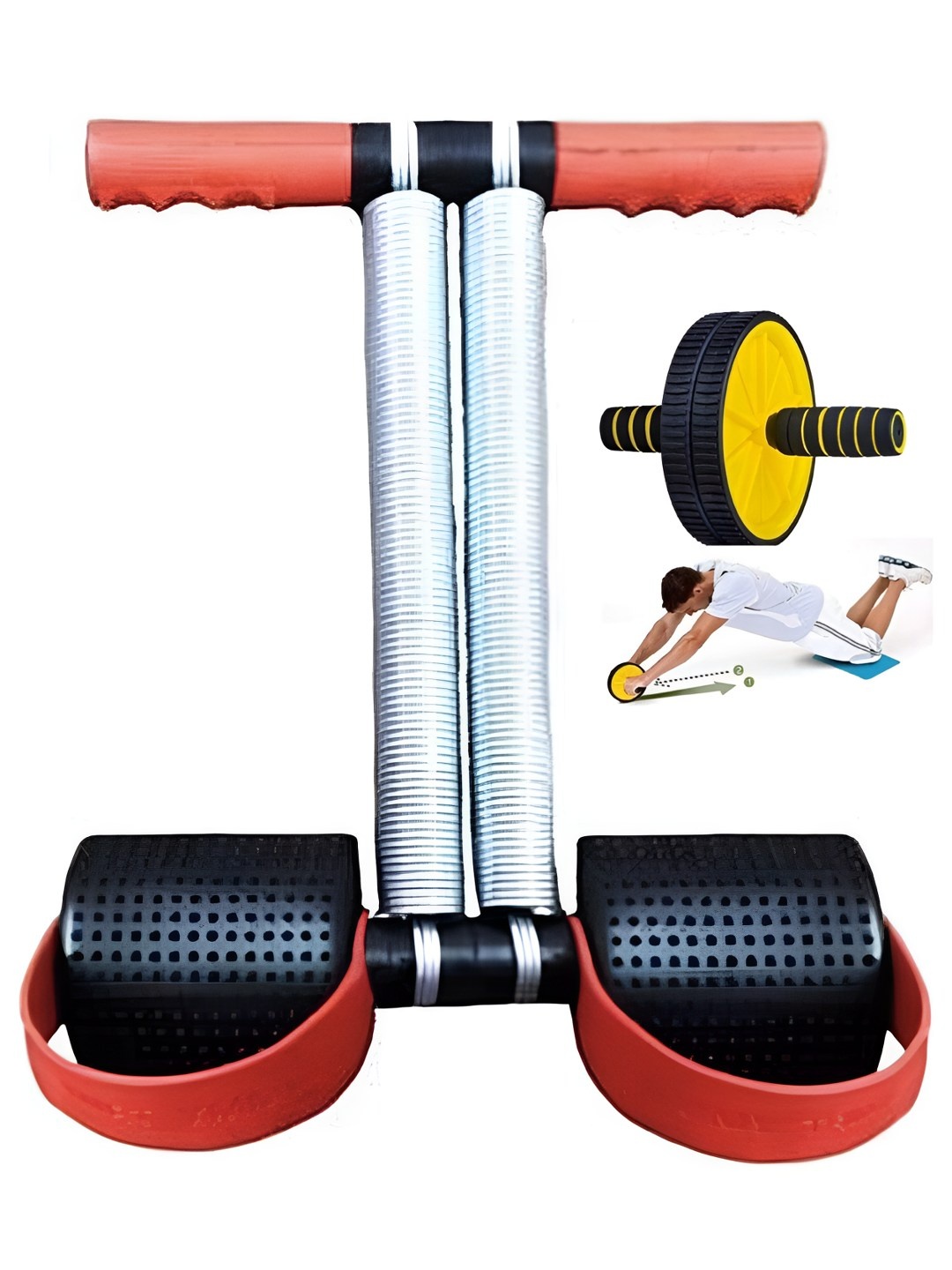 

YMD Roller & Tummy Trimmer Workout Accessories, Black