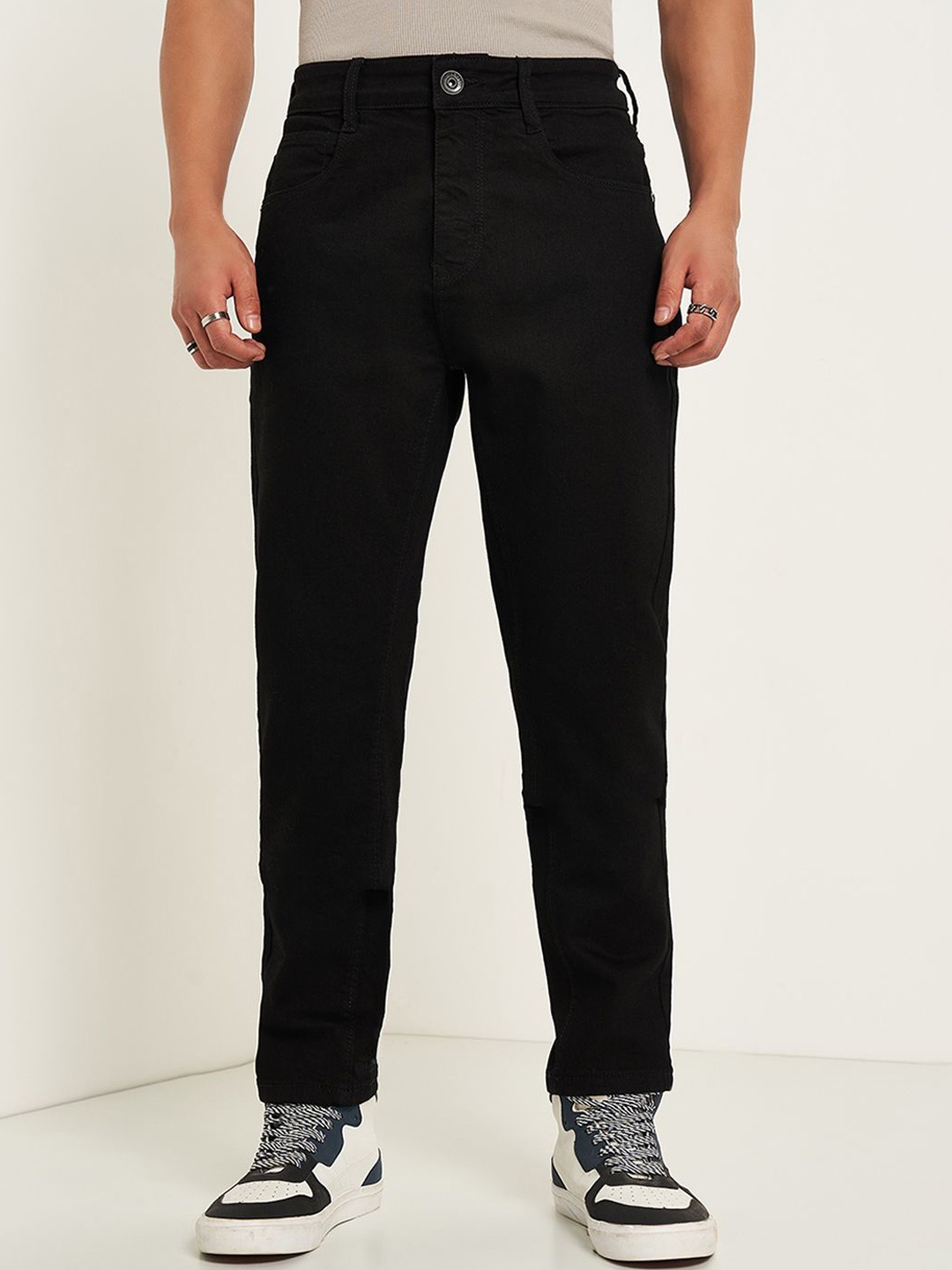 

SF JEANS by Pantaloons Men Slim Fit Jeans, Black