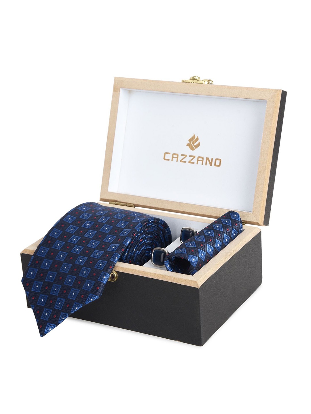 

Cazzano Men Accessory Gift Set, Blue