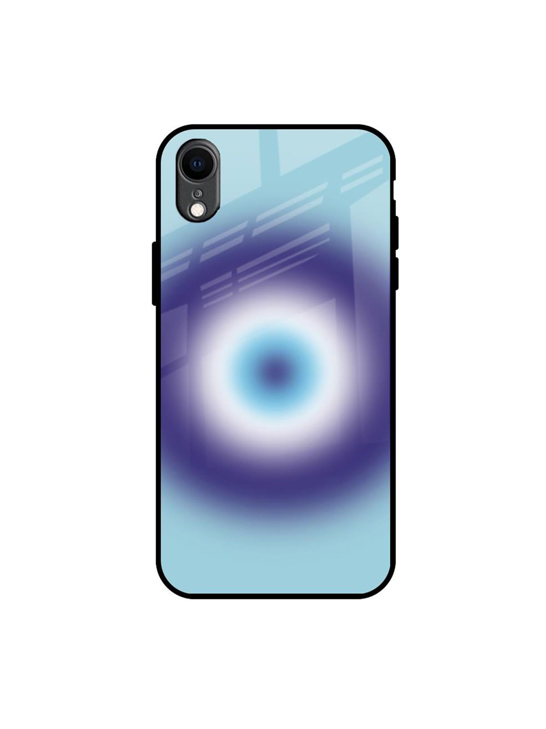

QRIOH Quirky Printed iPhone XR Back Case Mobile Accessories, Blue