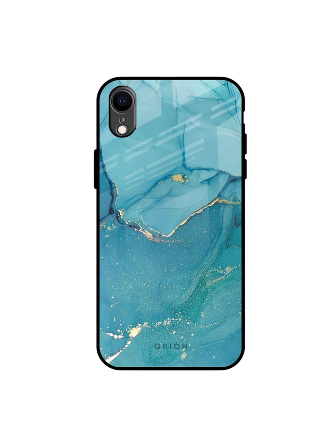 

QRIOH Quirky Printed iPhone XR Back Case Mobile Accessories, Blue