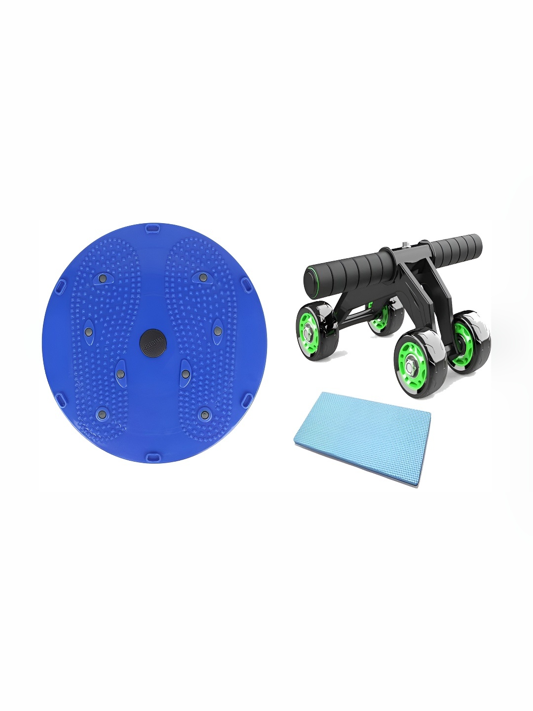 

YMD Set Of 2 Home Gym Combo, Black