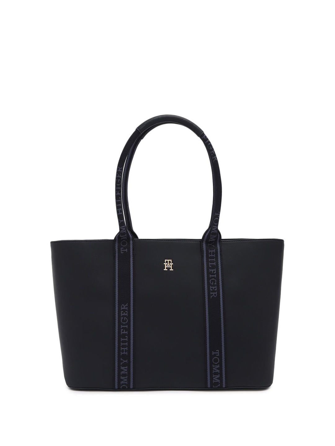 

Tommy Hilfiger Women Solid Shopper Handheld Bag, Blue