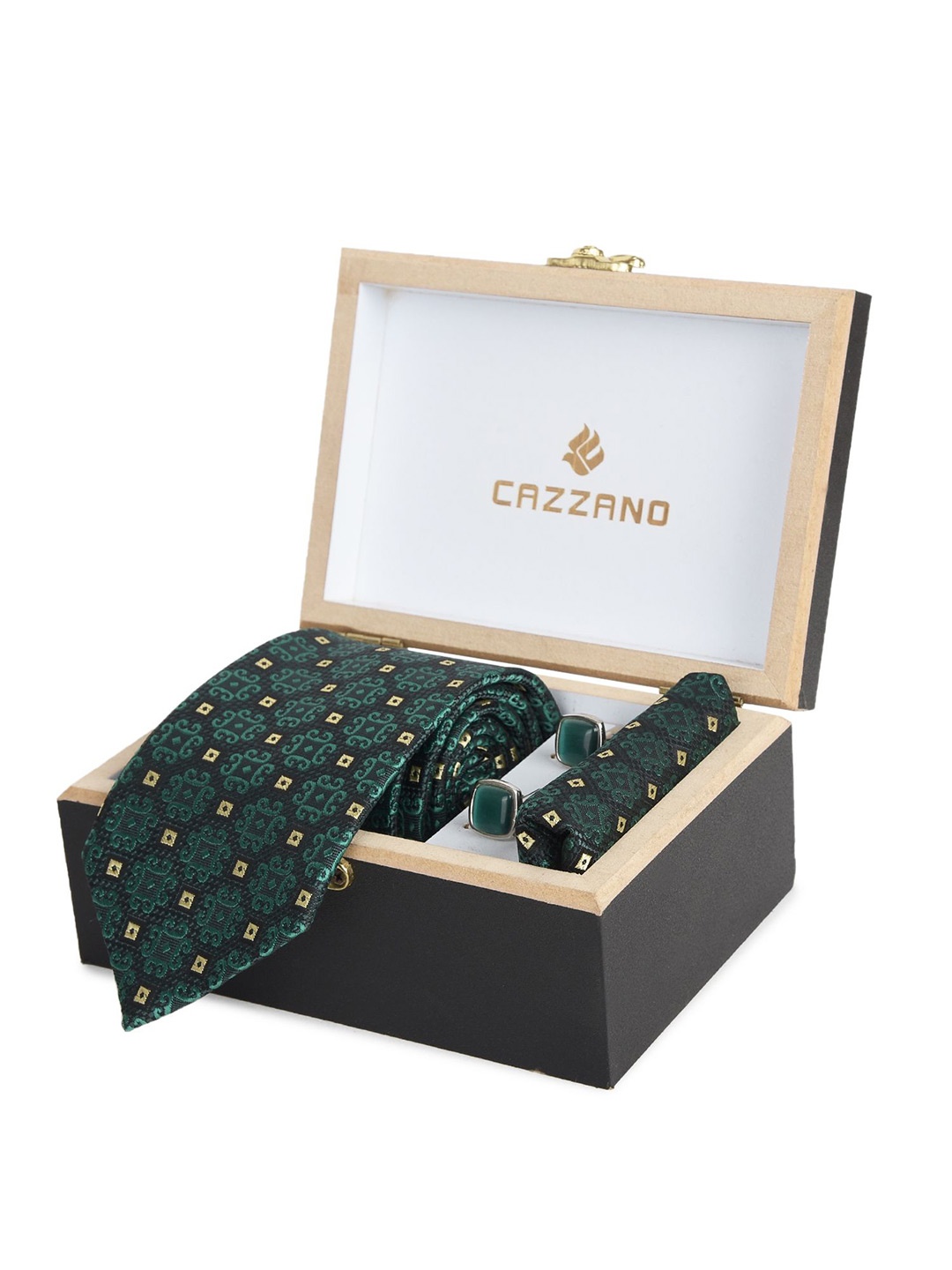 

Cazzano Men Accessory Gift Set, Green