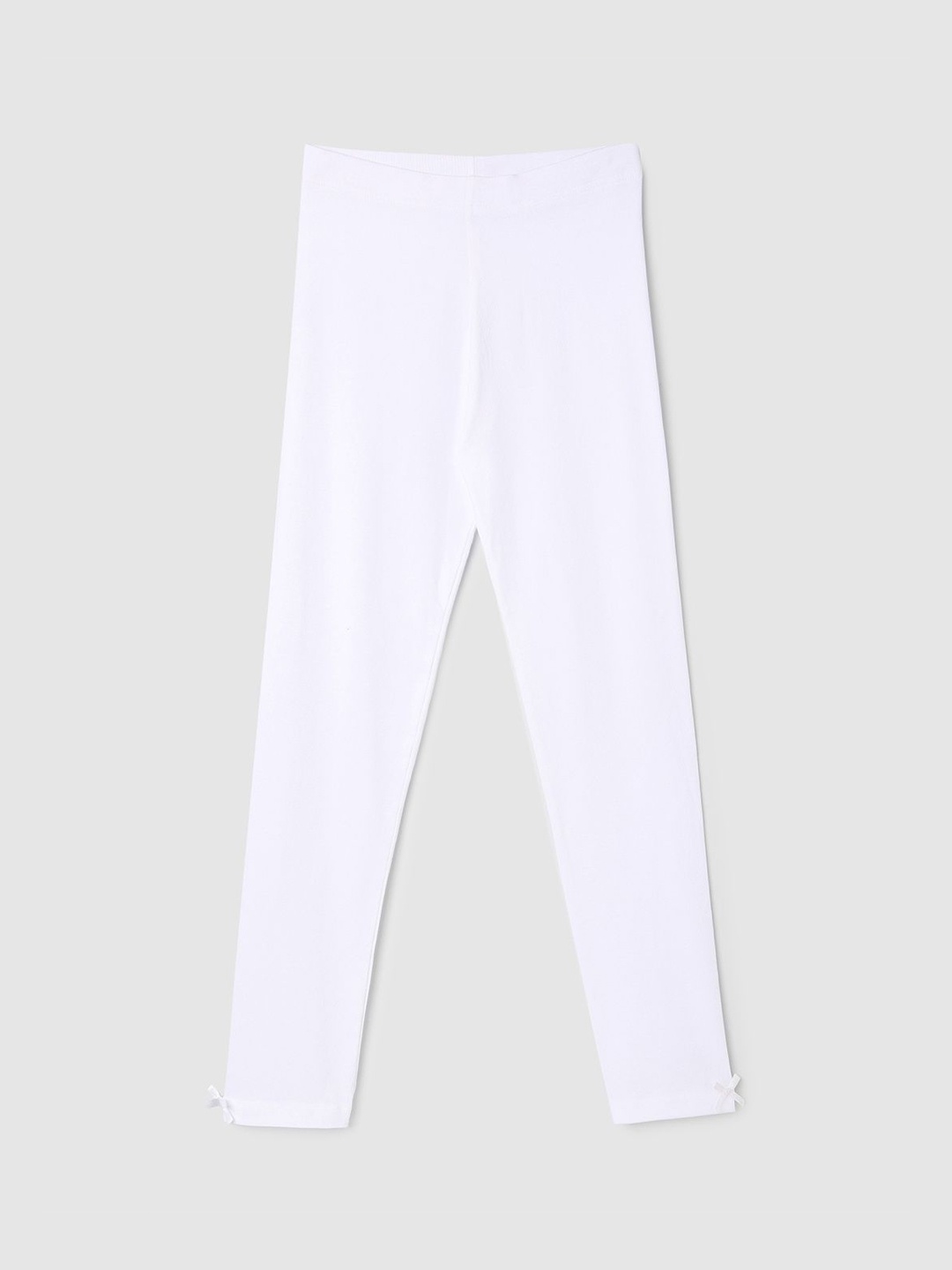 

max Girls Ankle-Length Leggings, White