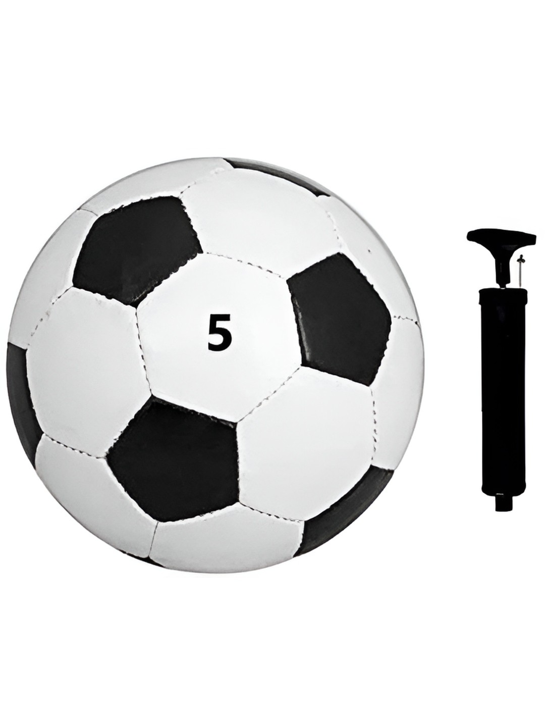 

YMD Football With Pump & Pin, Black