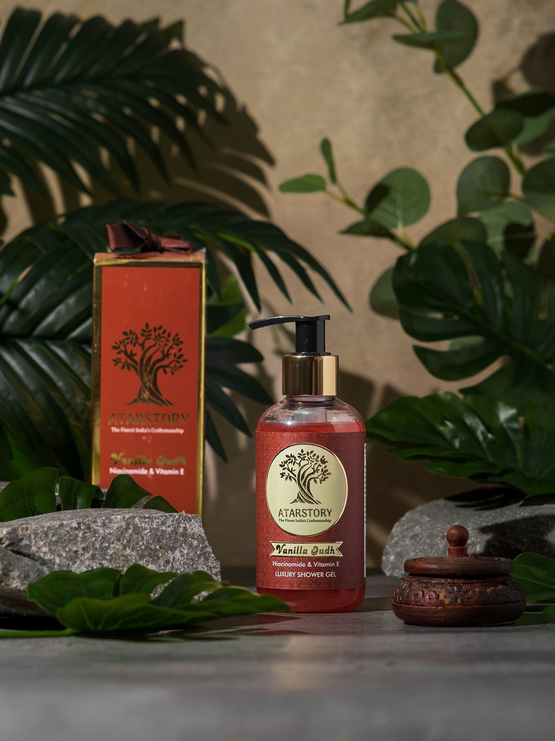 

ATARSTORY Vanilla Oudh Luxury Shower Gel Body Wash- 200 ml, Na