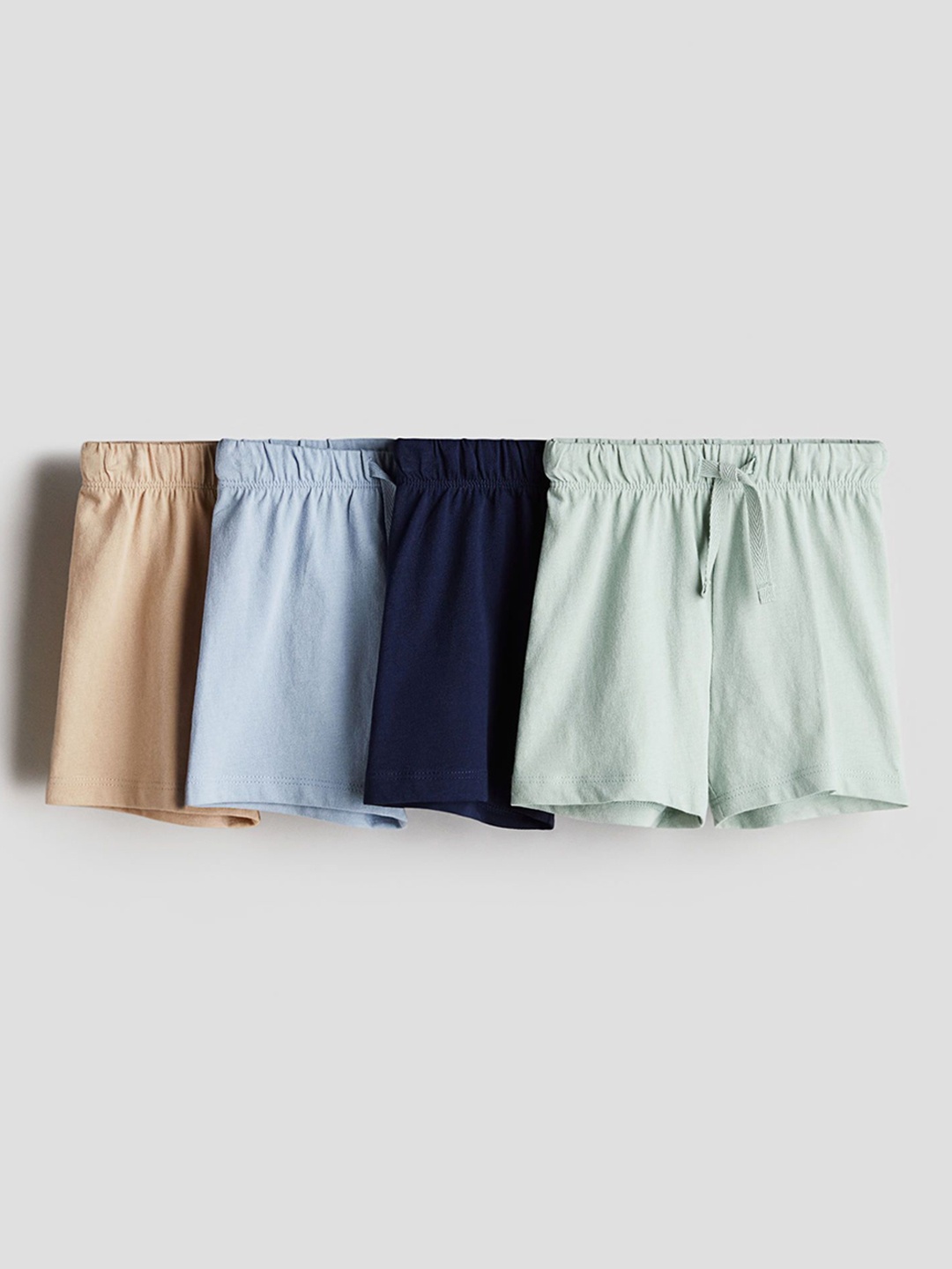 

H&M 4-Pack Jersey Shorts, Green