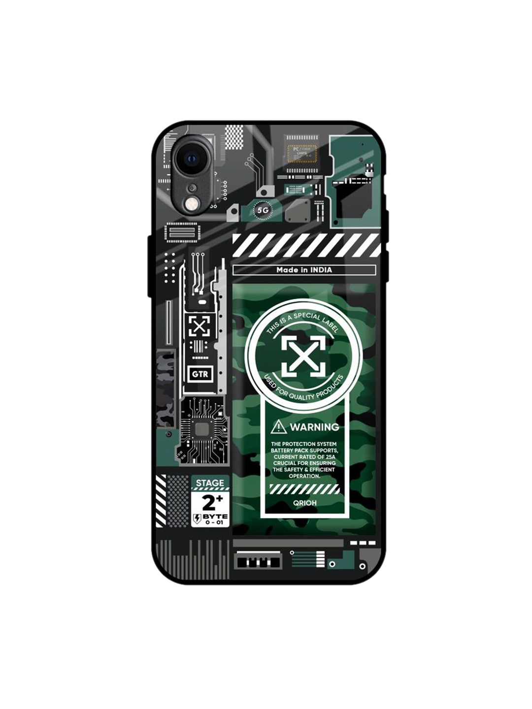 

QRIOH Typography Printed iPhone XR Back Case Mobile Accessories, Multi