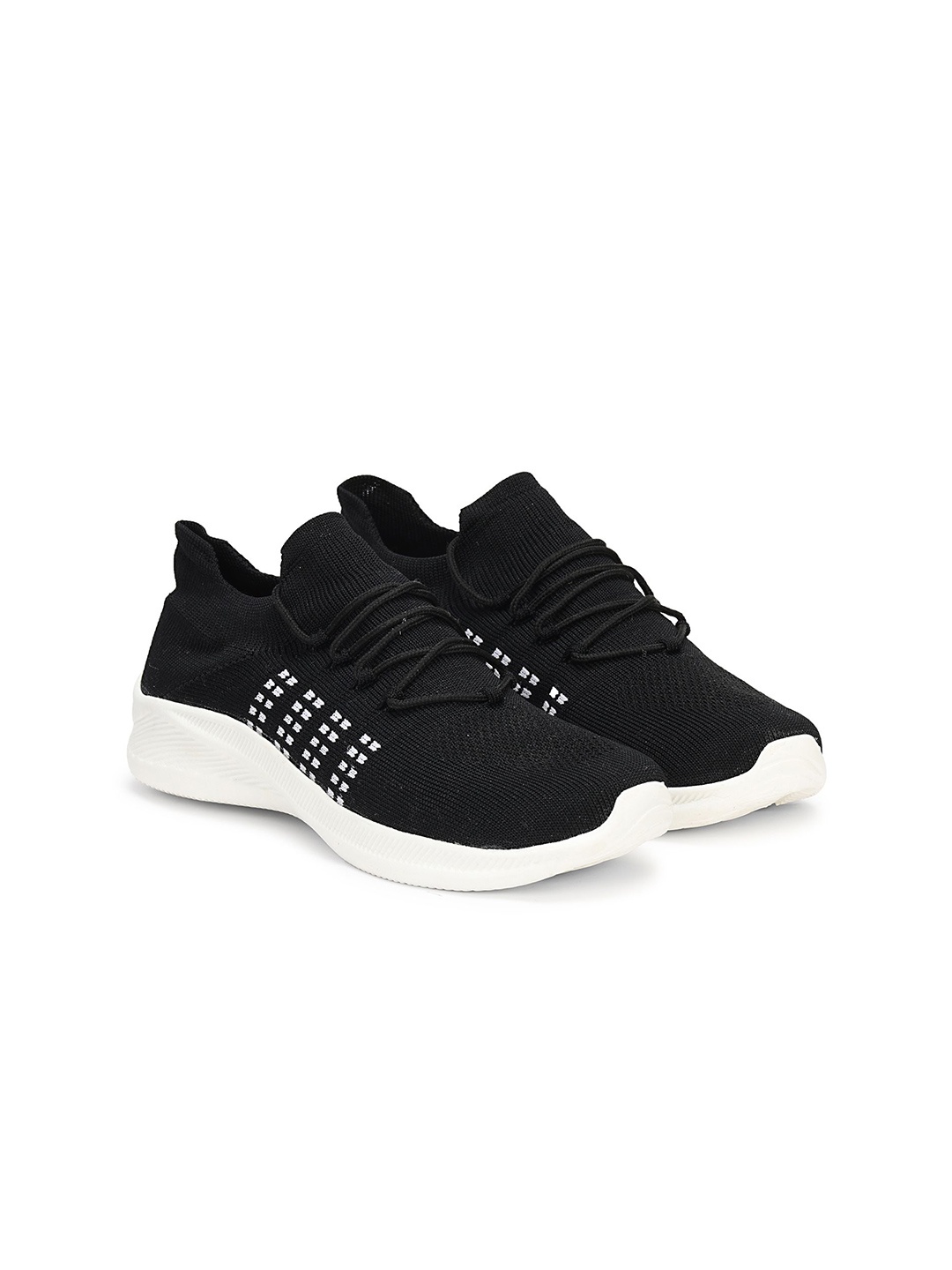 

KRAASA Women Mesh Running Shoes, Black