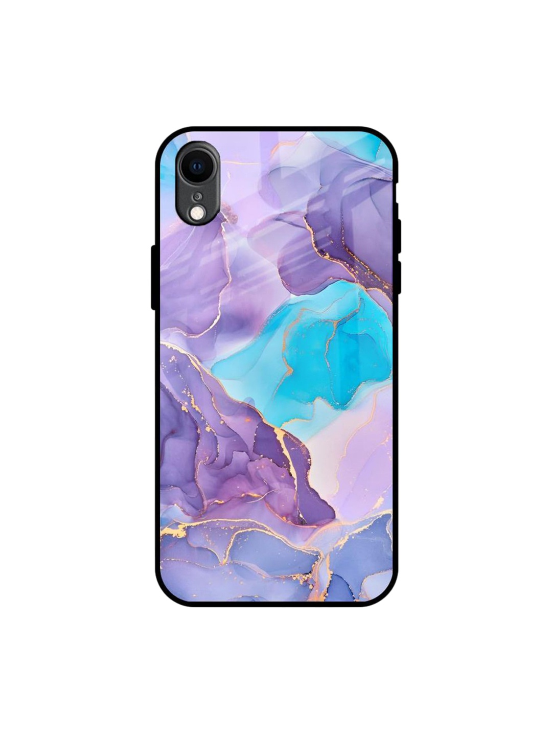 

QRIOH Quirky Printed iPhone XR Back Case Mobile Accessories, Purple