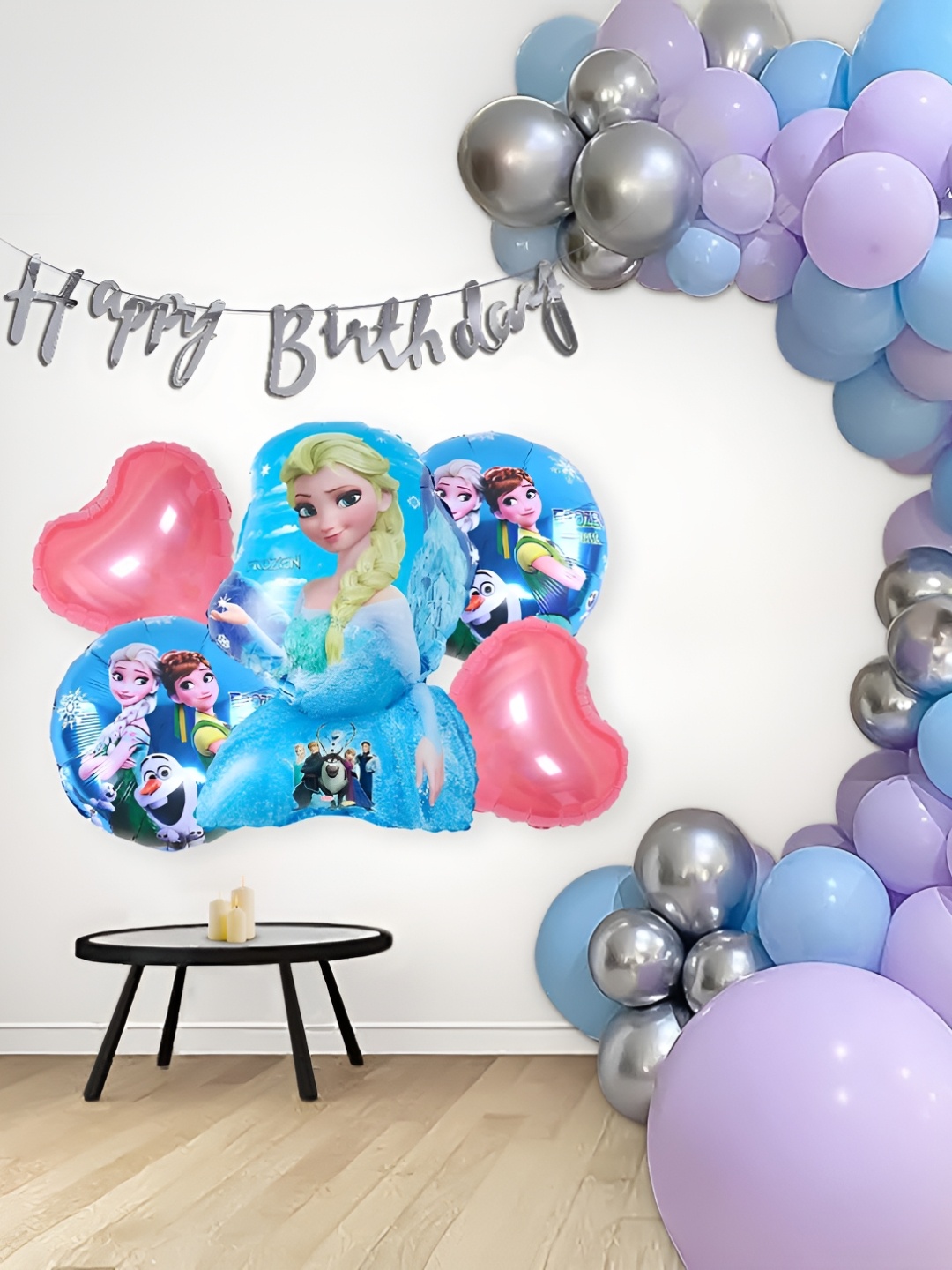 

Special You 73-Pcs Purple & Blue Balloon Happy Birthday Dcor