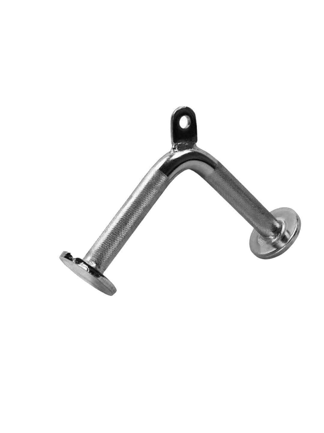 

HackerX Stainless Steel Triceps Gym V-Handle, Silver