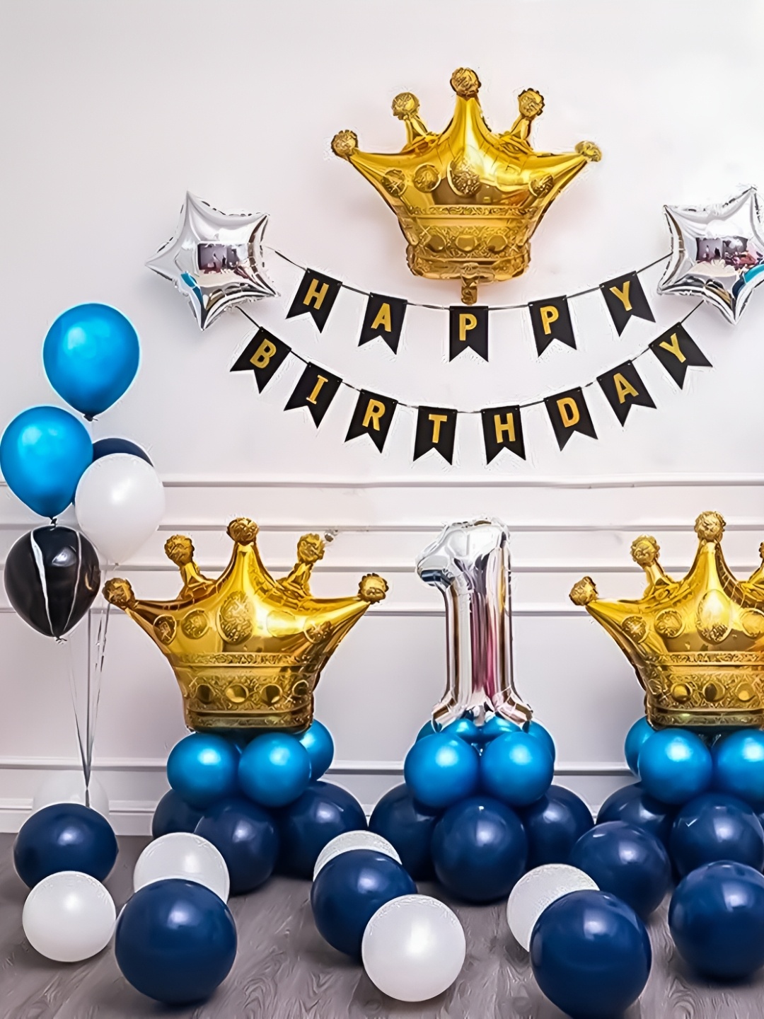 

Special You 65Pcs Happy Birthday Festive Decor, Blue