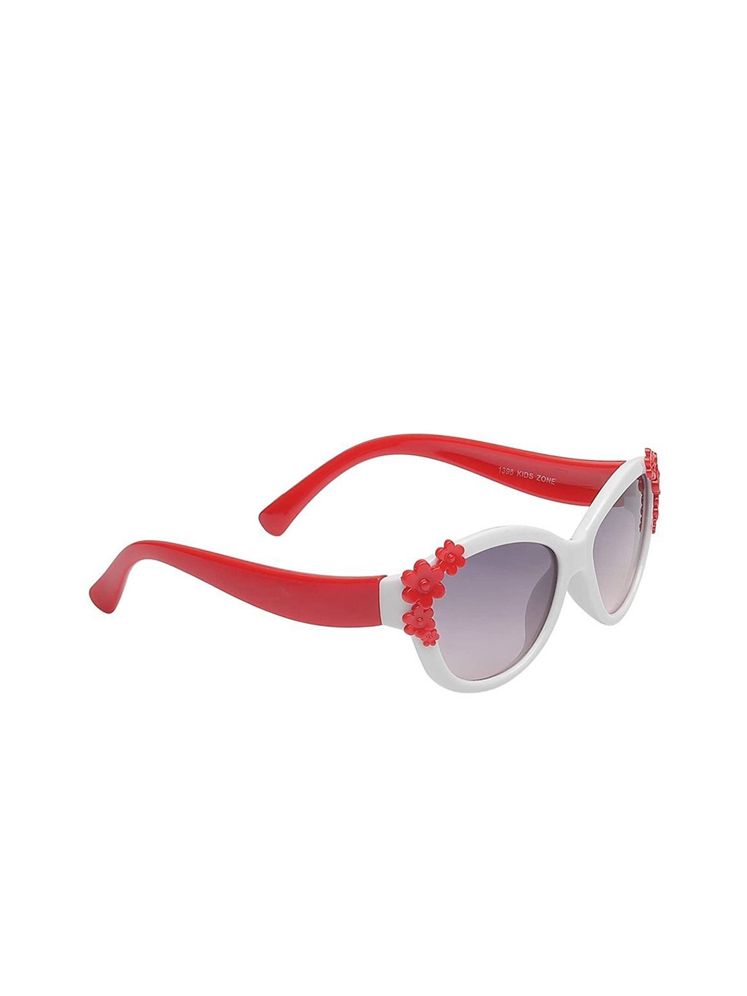 

SHOP FRENZY Unisex Kids Oversized fancy Sunglasses with UV Protected Lens, Black