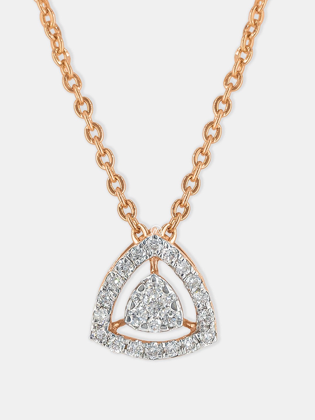 

MAIORA Trilogy Diamond Pendant 14K Rose Gold