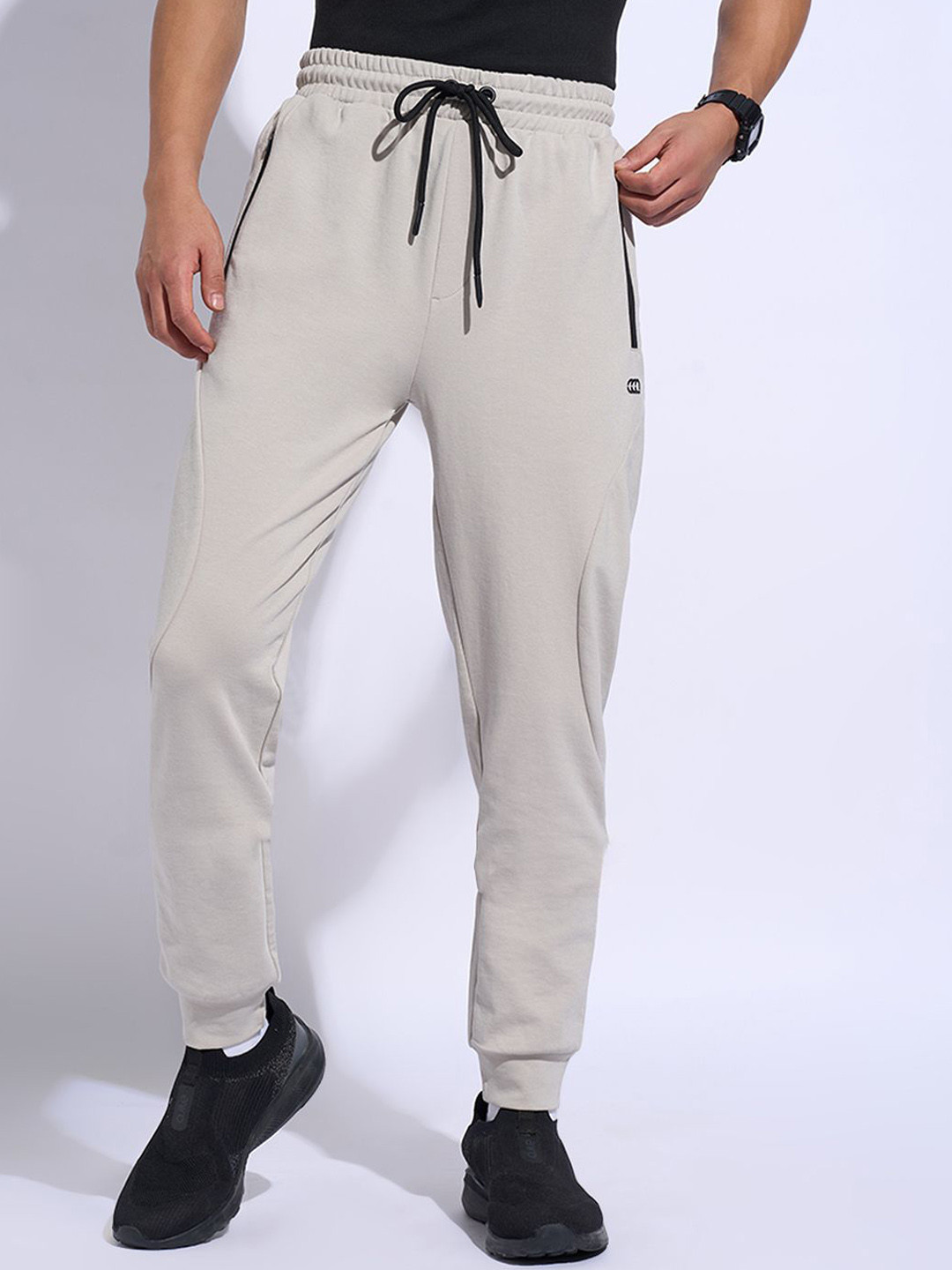 

Ajile by Pantaloons Men Regular Fit Joggers, Grey