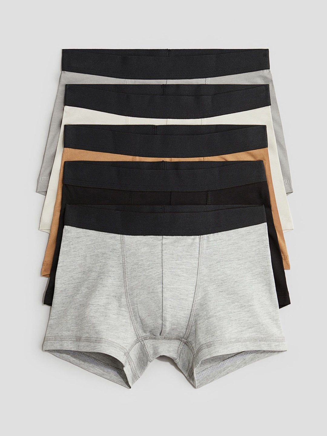 

H&M 5-Pack Trunks, Beige
