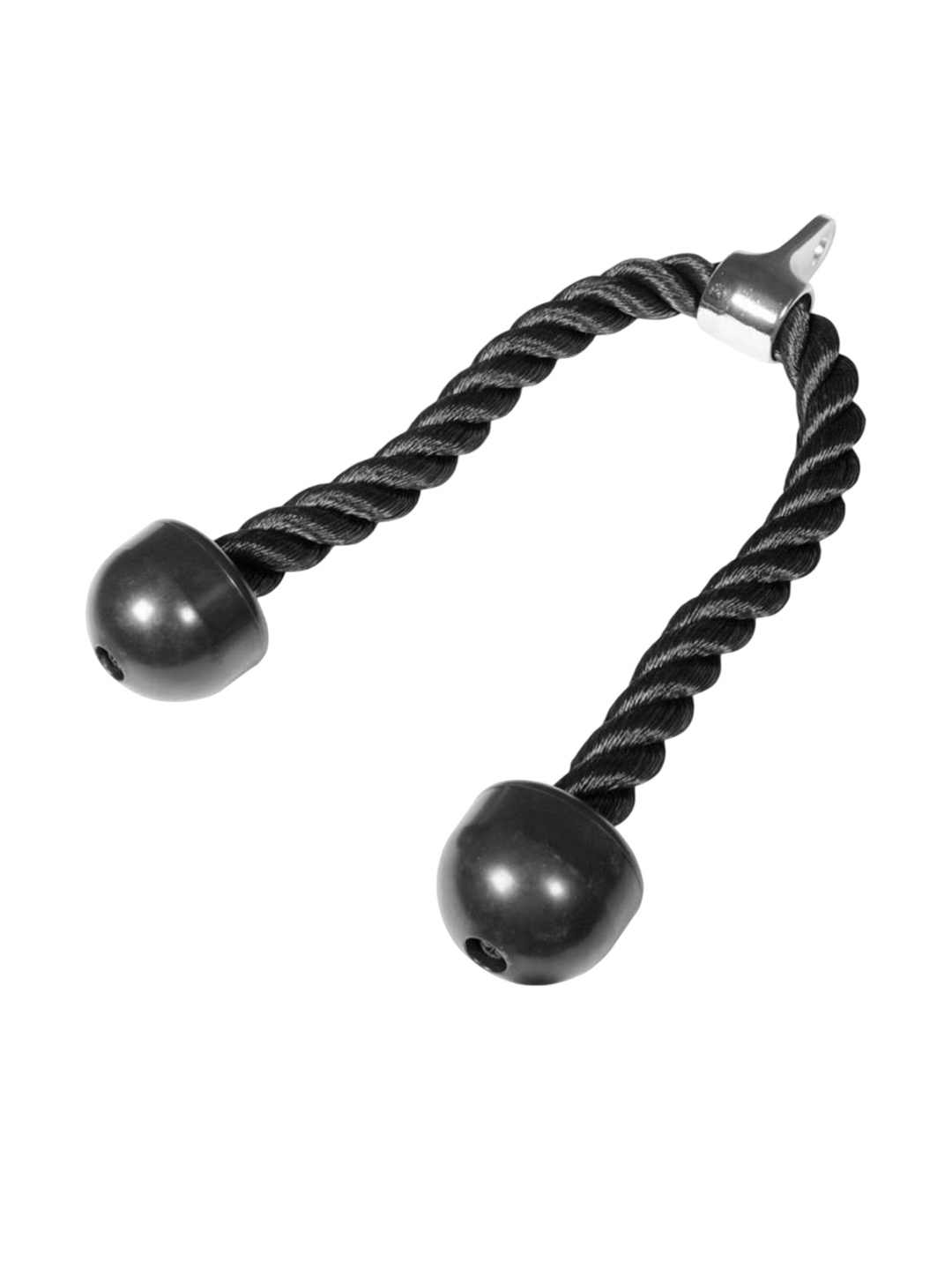 

HackerX Fitness Rope For Gym Fitness Triceps Bar Workout Accessories, Black