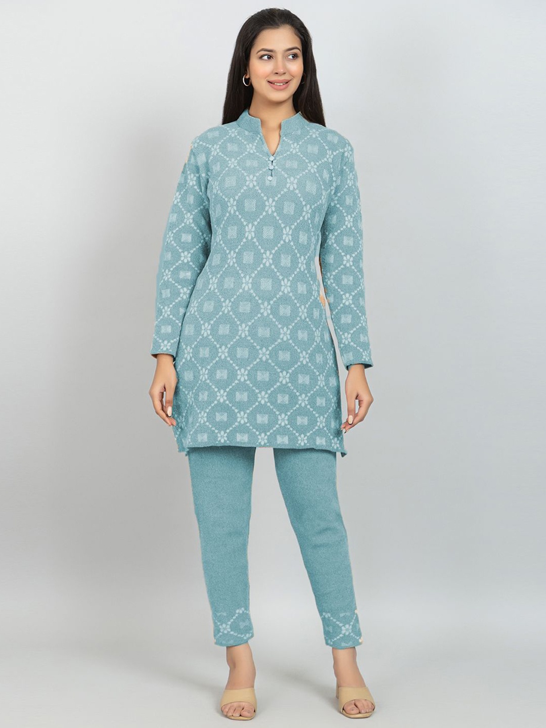 

Wool's Kart Tunic with Trousers Co-Ords, Blue