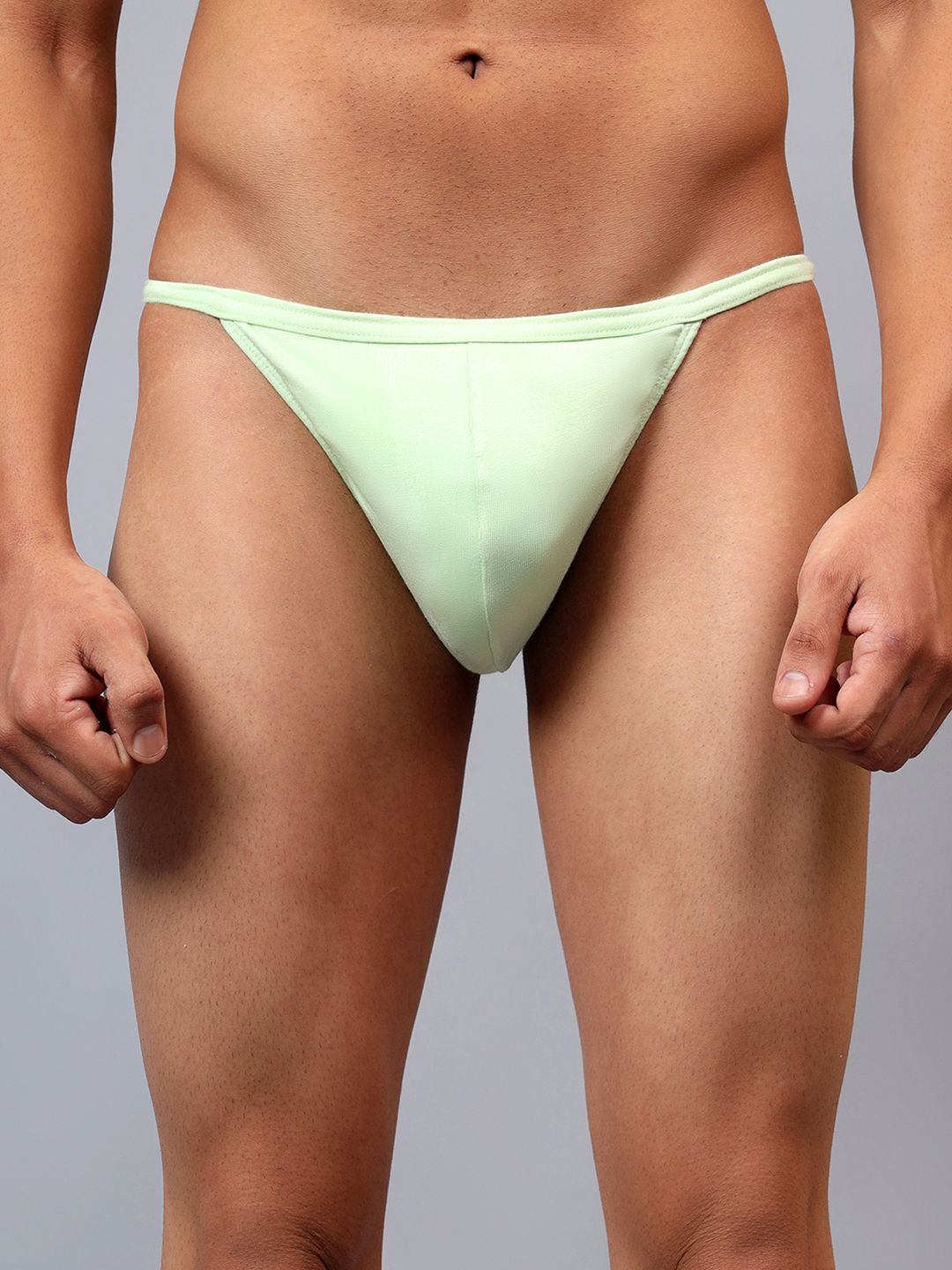 

La Intimo Low-Rise Thongs Briefs LXMUGS02LG, Green