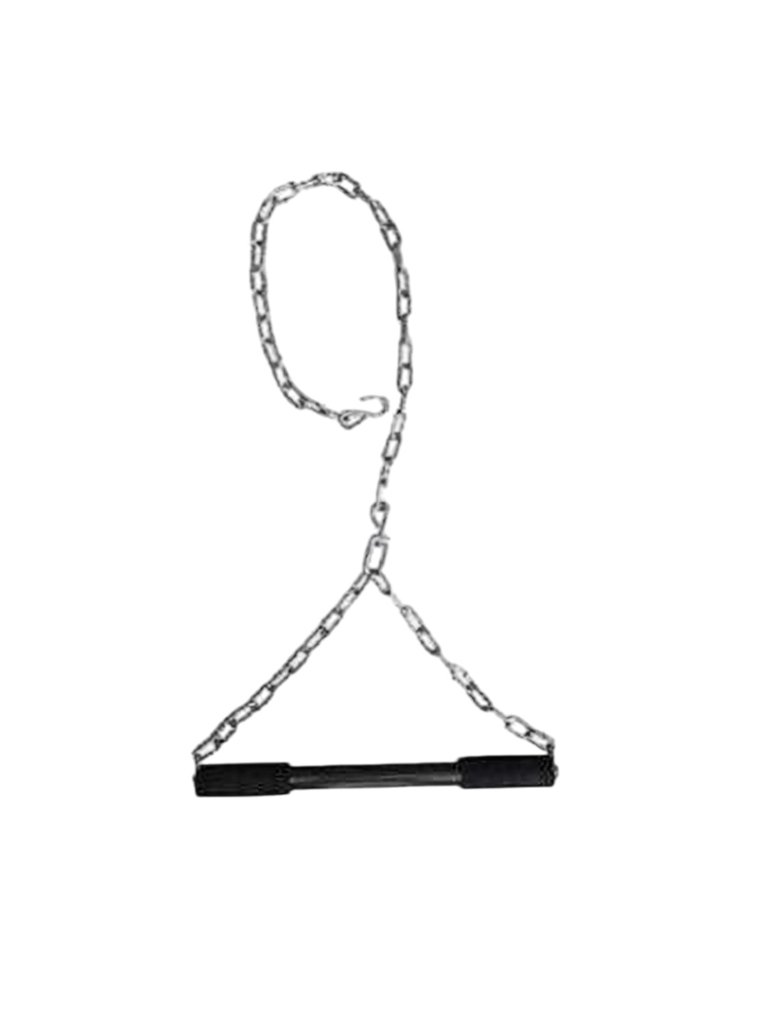 

HackerX Chin Up Steel Chain Rod, Black