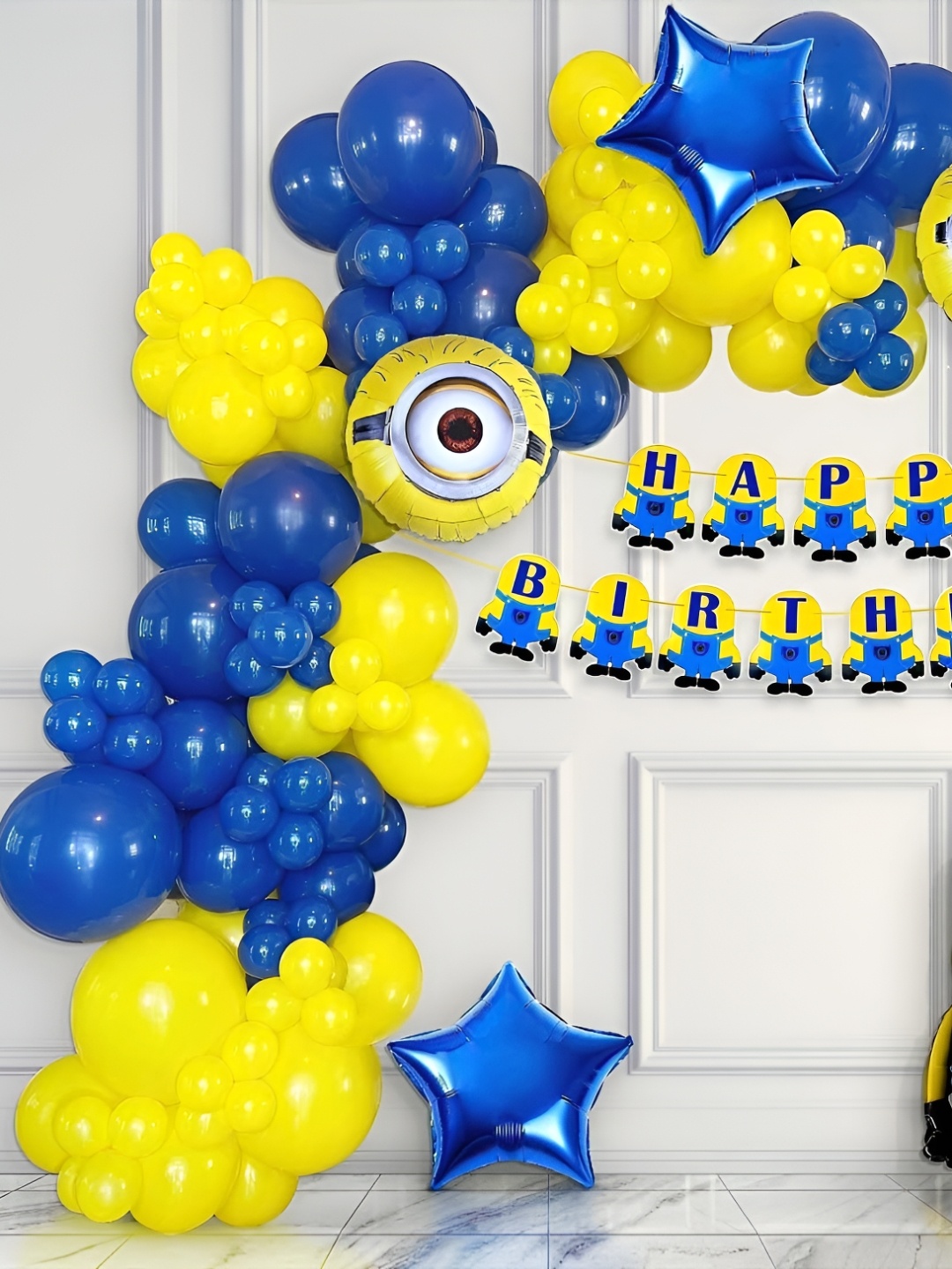 

Special You Set Of 47 Yellow & Blue Balloons