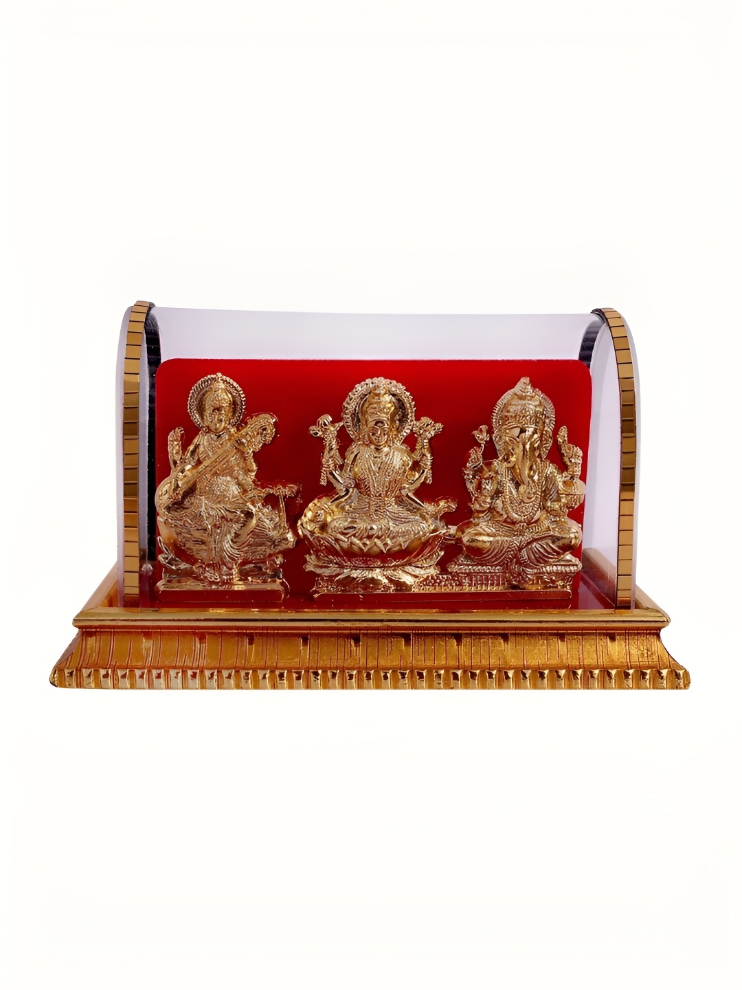 

INTERNATIONAL GIFT Gold-Toned Religious Idol Showpiece