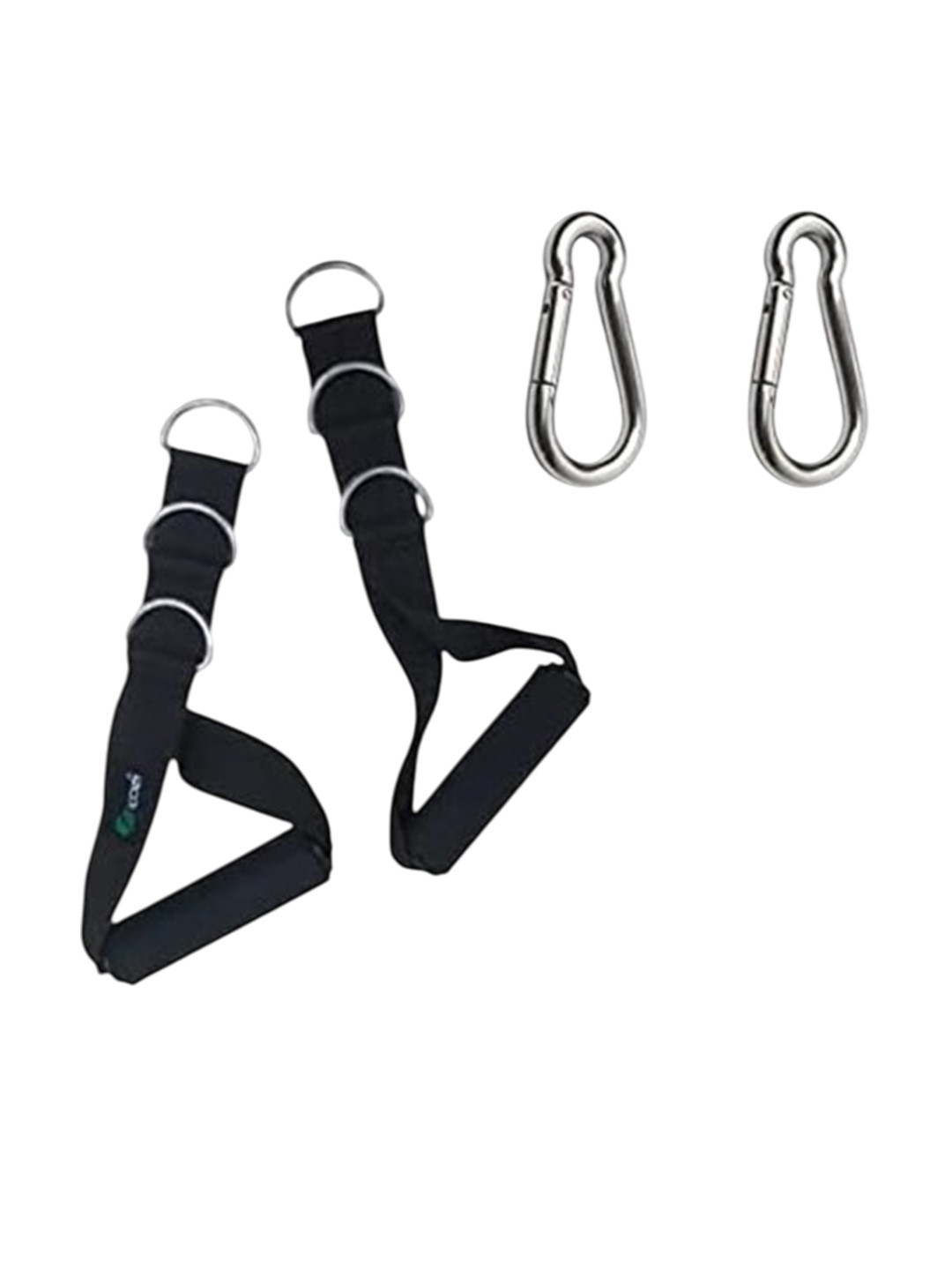 

HackerX Set Of 4 Workout Accessories, Black