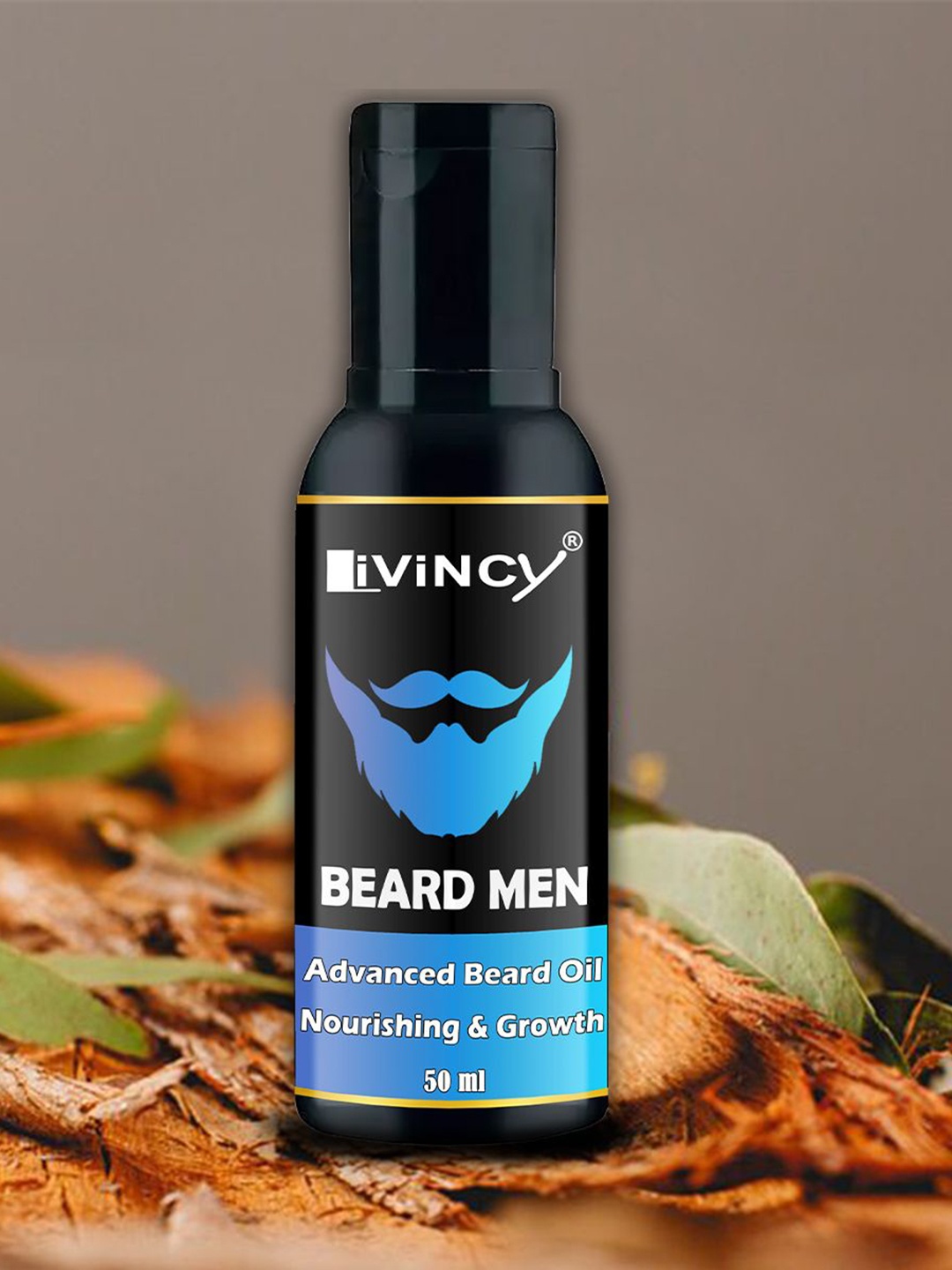 

LIVINCY Advanced Vitamin E Beard & Scalp Hair Oil For Thinning and Hair Fall - 50 ml Each, Black